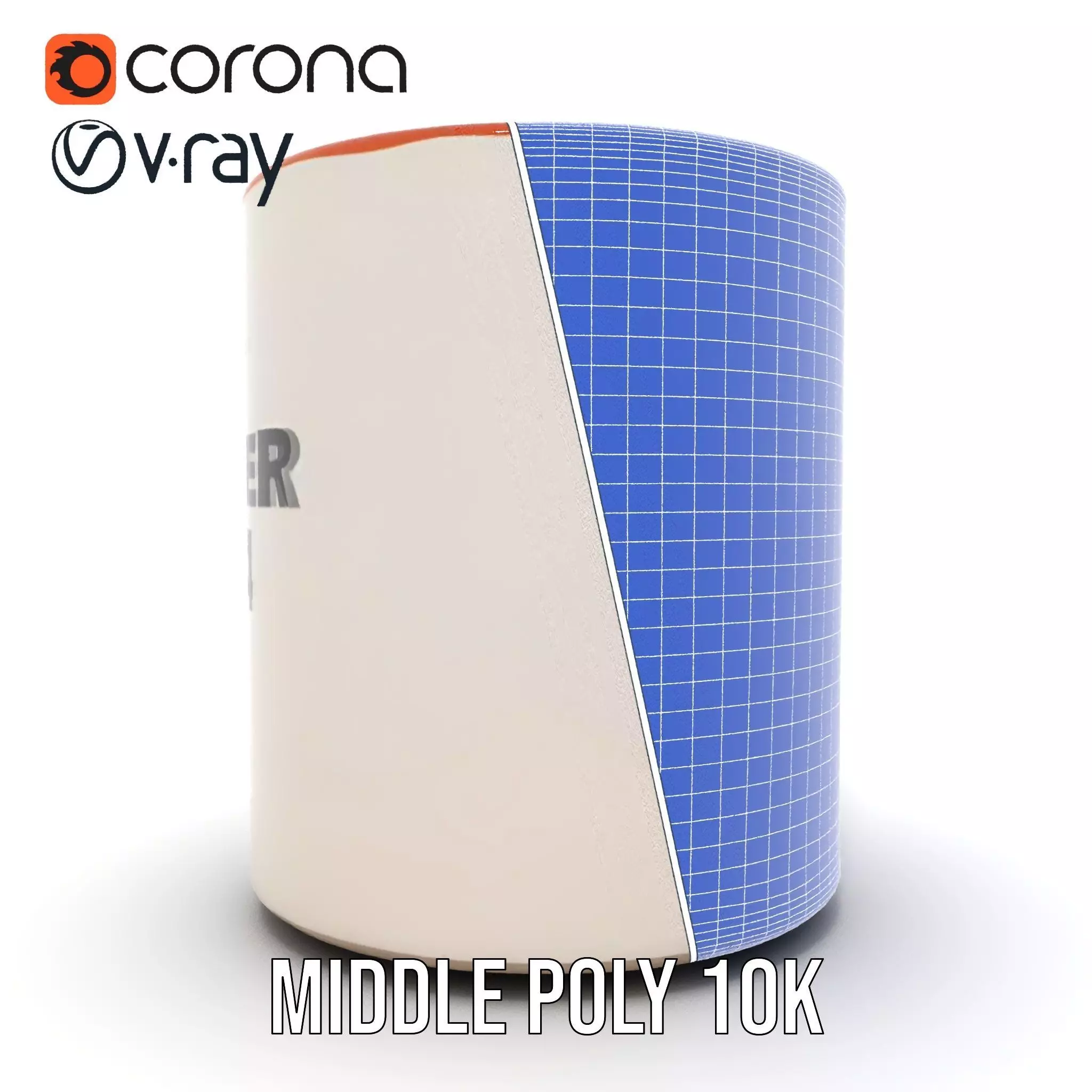 Best Engineer Mug  model pack Low-poly 3D model_26