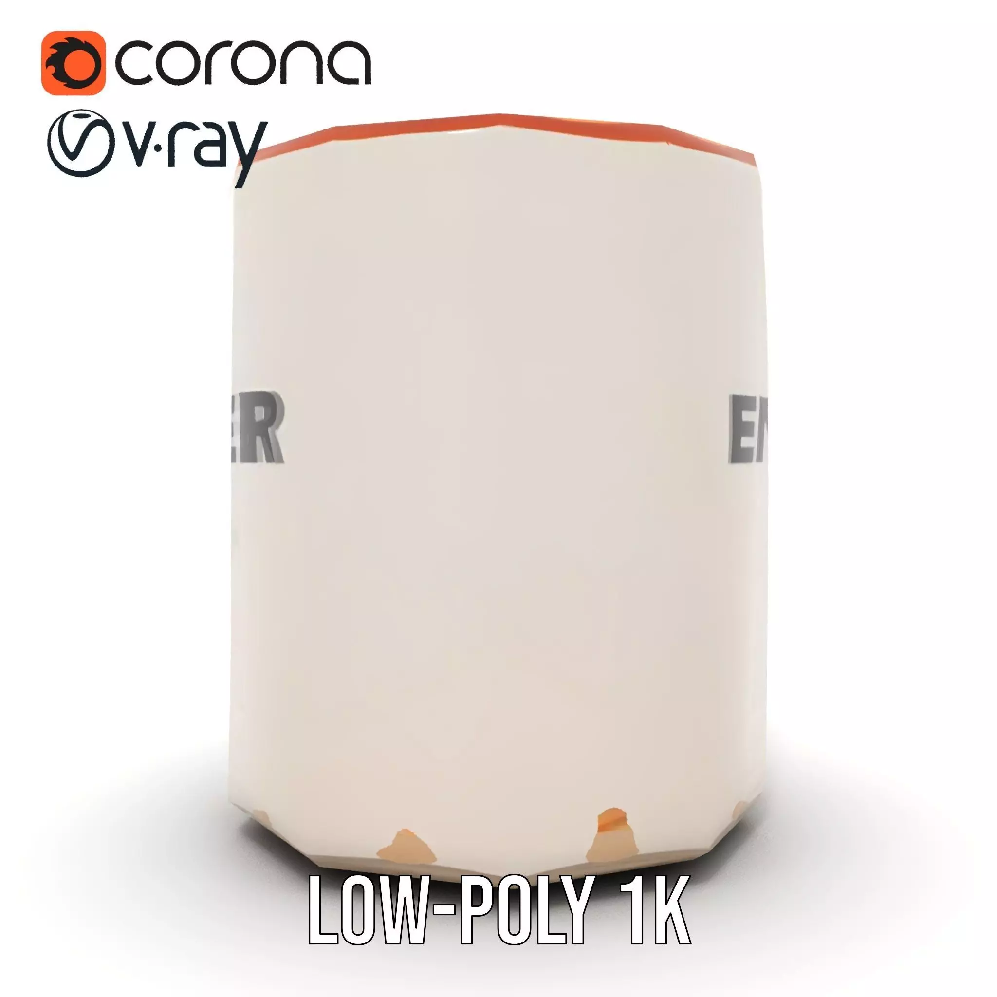 Best Engineer Mug  model pack Low-poly 3D model_19