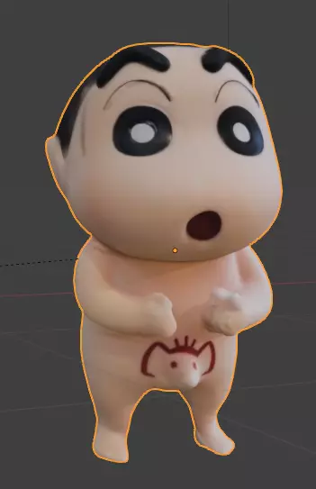 Crayon Shin Chan 3D print model_3