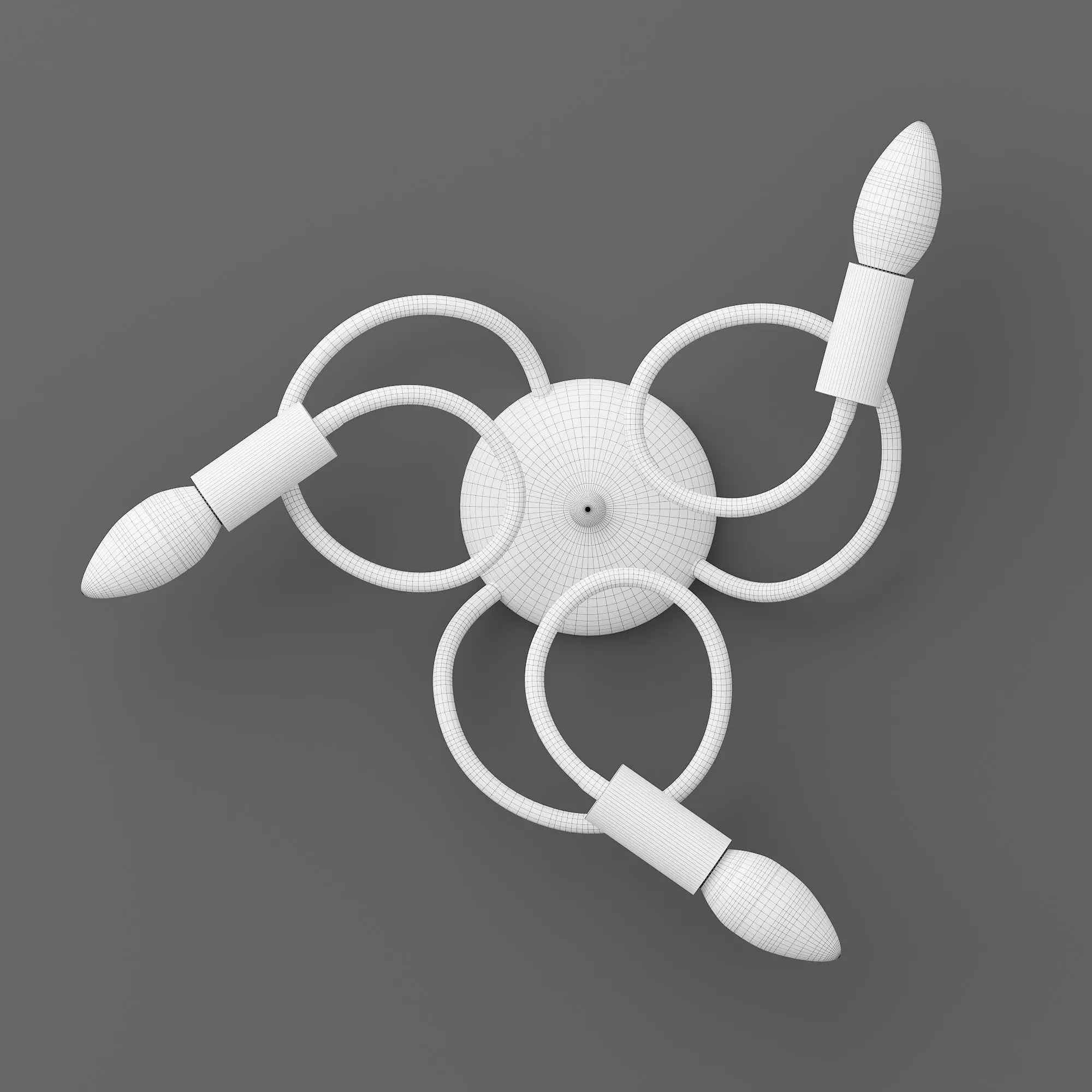 Dariel Wall Light 3D model_2