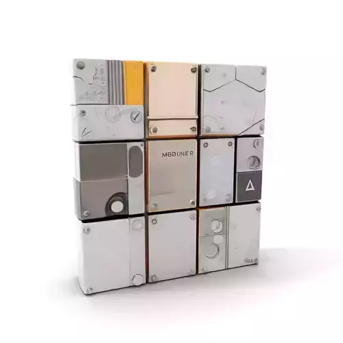 Modern Industrial Texture Panel model pack Texture