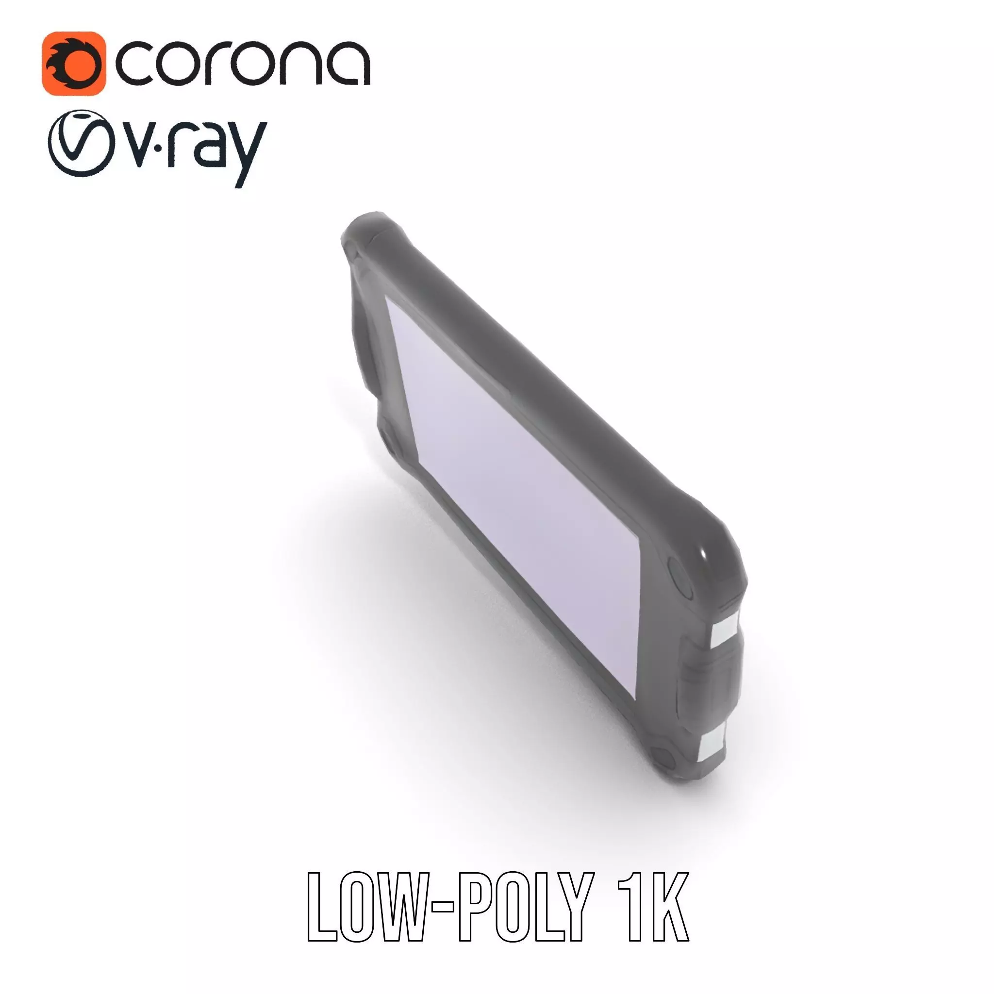 Rugged Tablet Model Pack Low-poly 3D model_20