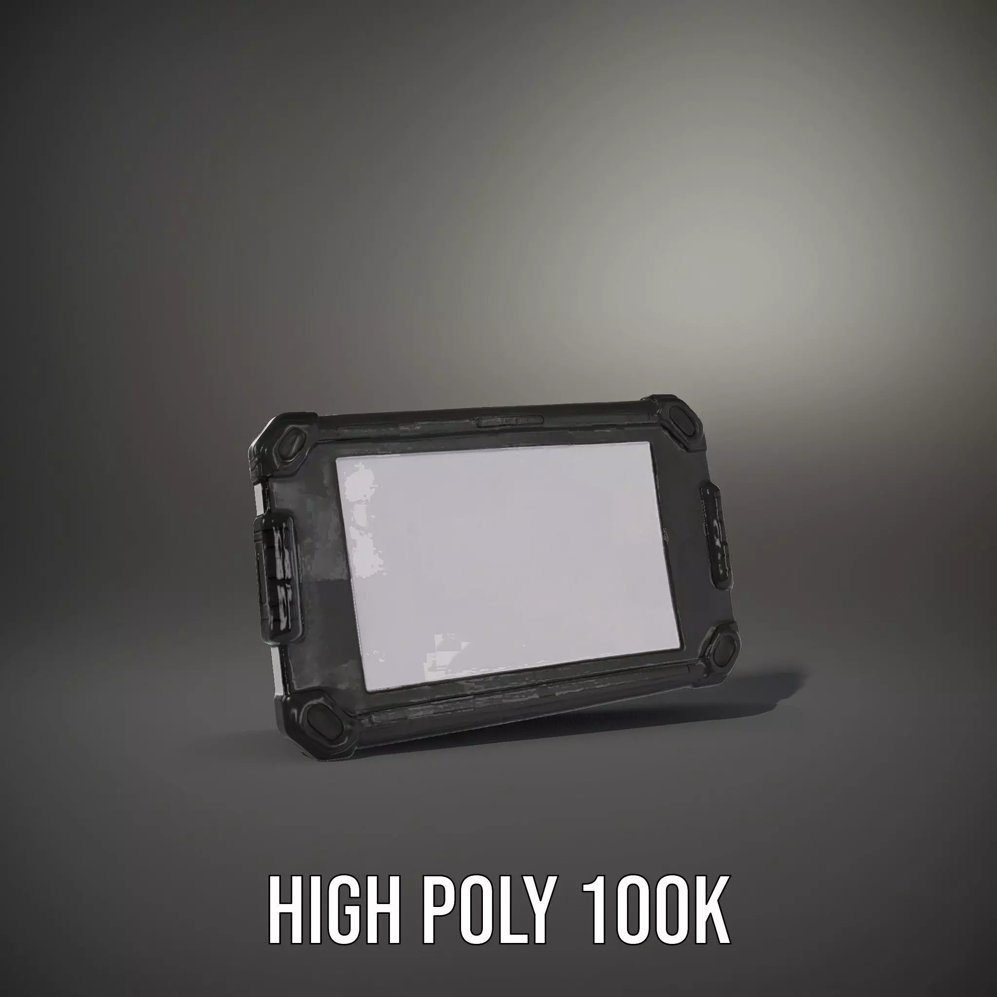 Rugged Tablet Model Pack Low-poly 3D model_9