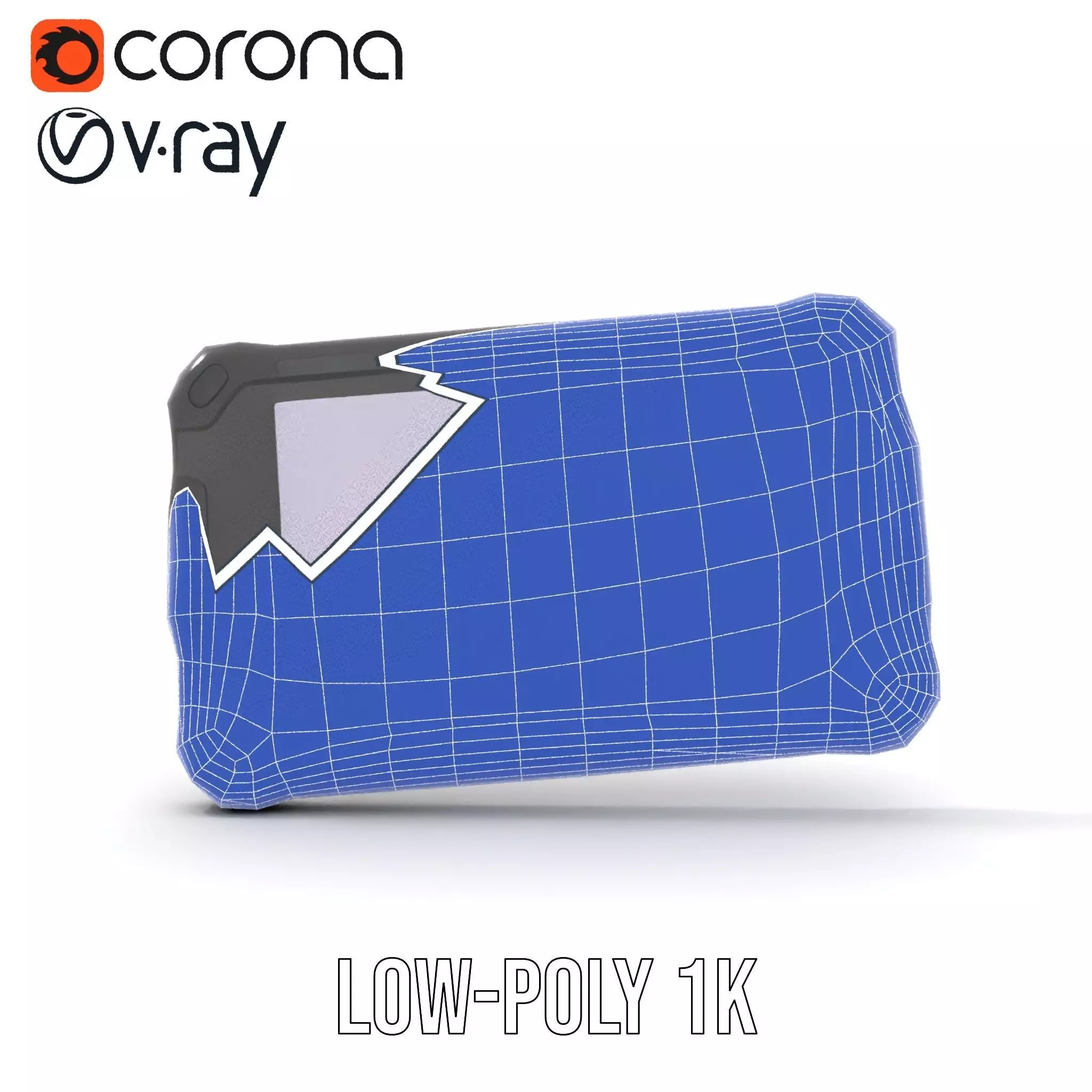 Rugged Tablet Model Pack Low-poly 3D model_23