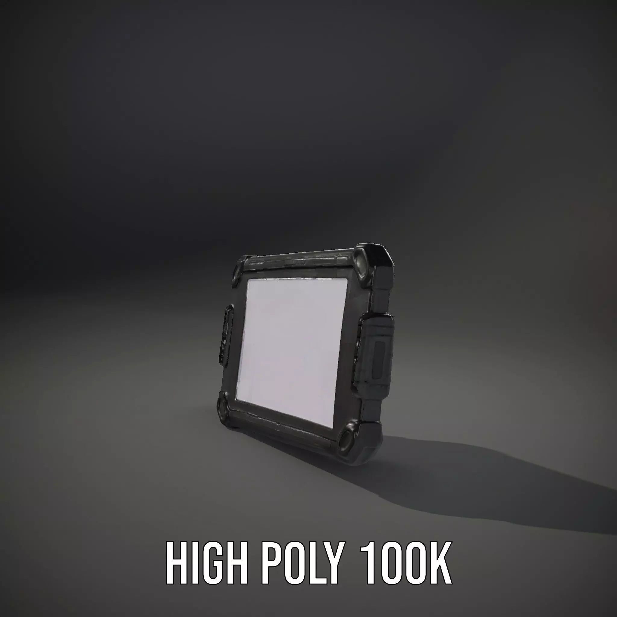Rugged Tablet Model Pack Low-poly 3D model_11
