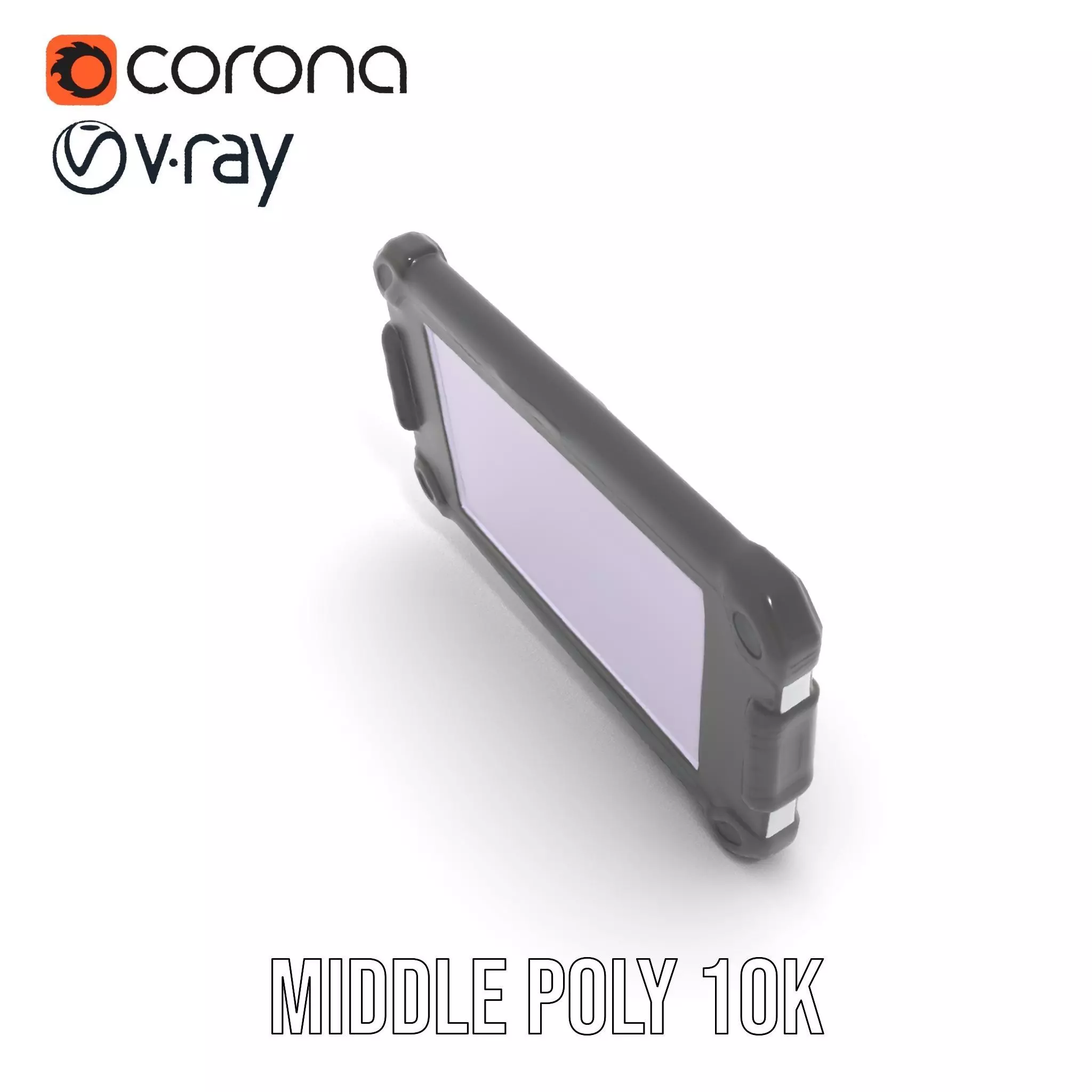 Rugged Tablet Model Pack Low-poly 3D model_22