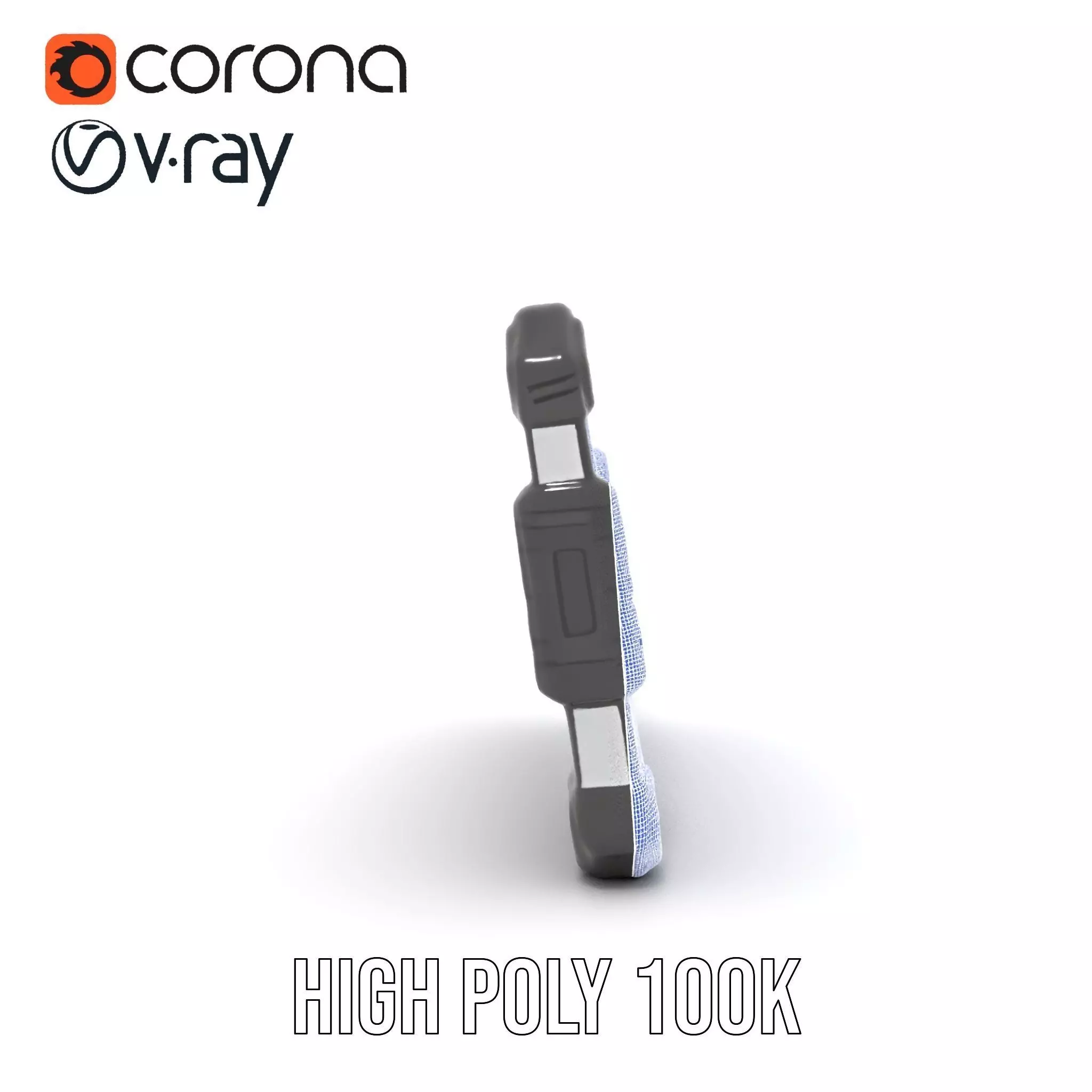 Rugged Tablet Model Pack Low-poly 3D model_33