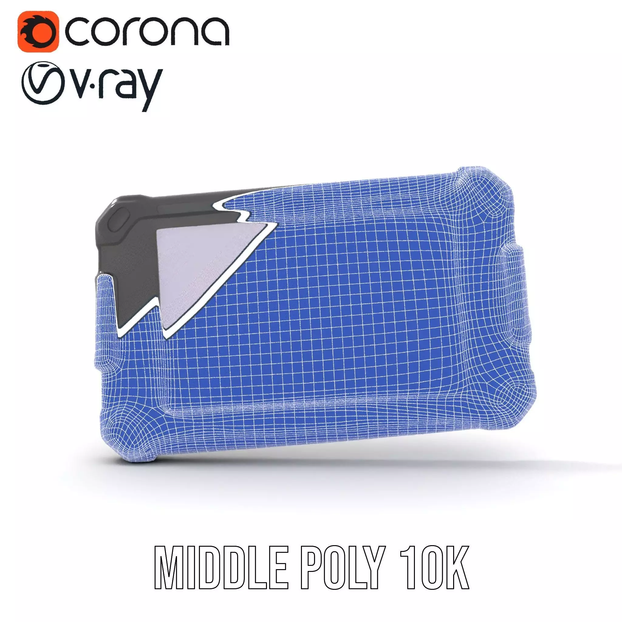 Rugged Tablet Model Pack Low-poly 3D model_28