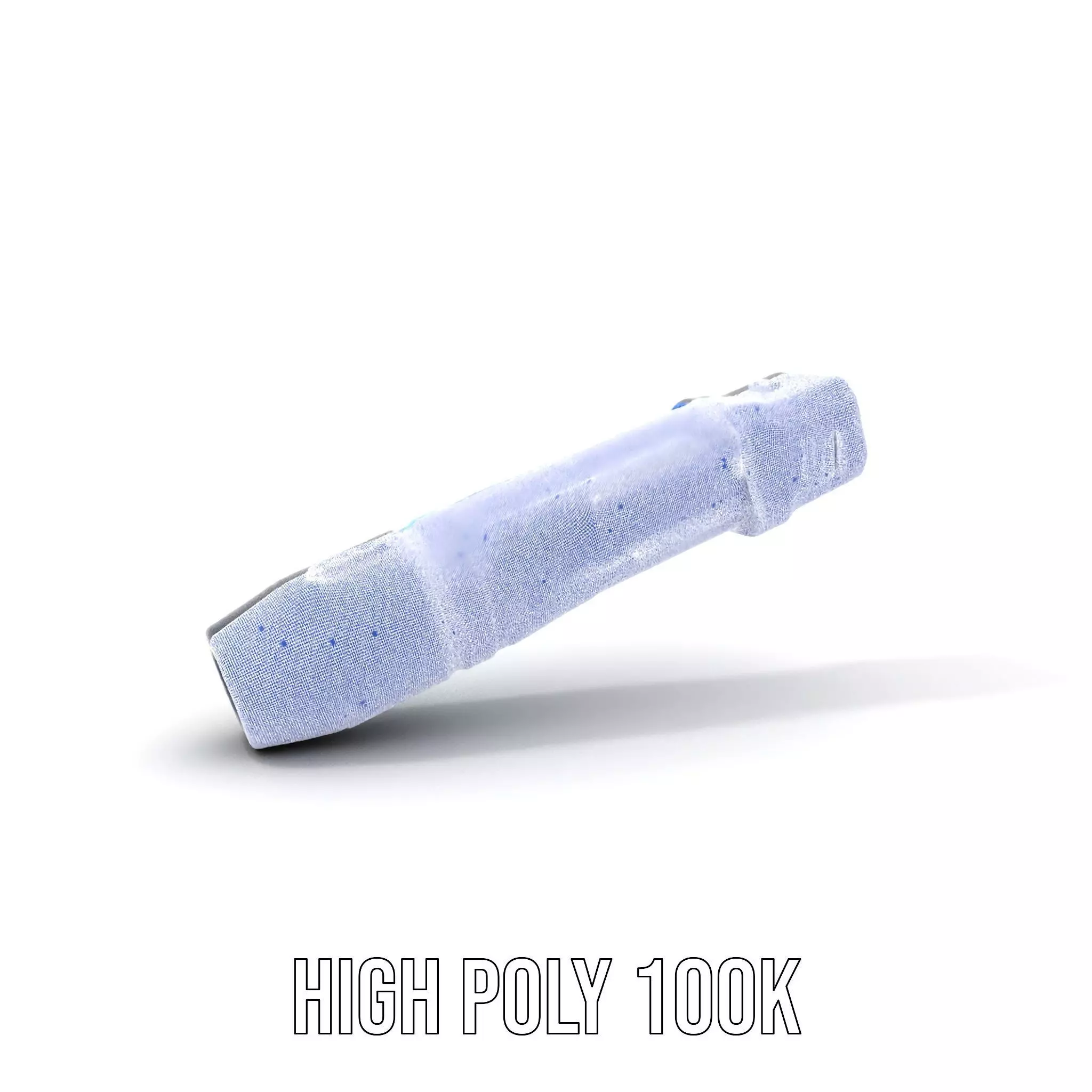 Futuristic Blue Light Pen model pack Low-poly 3D model_4