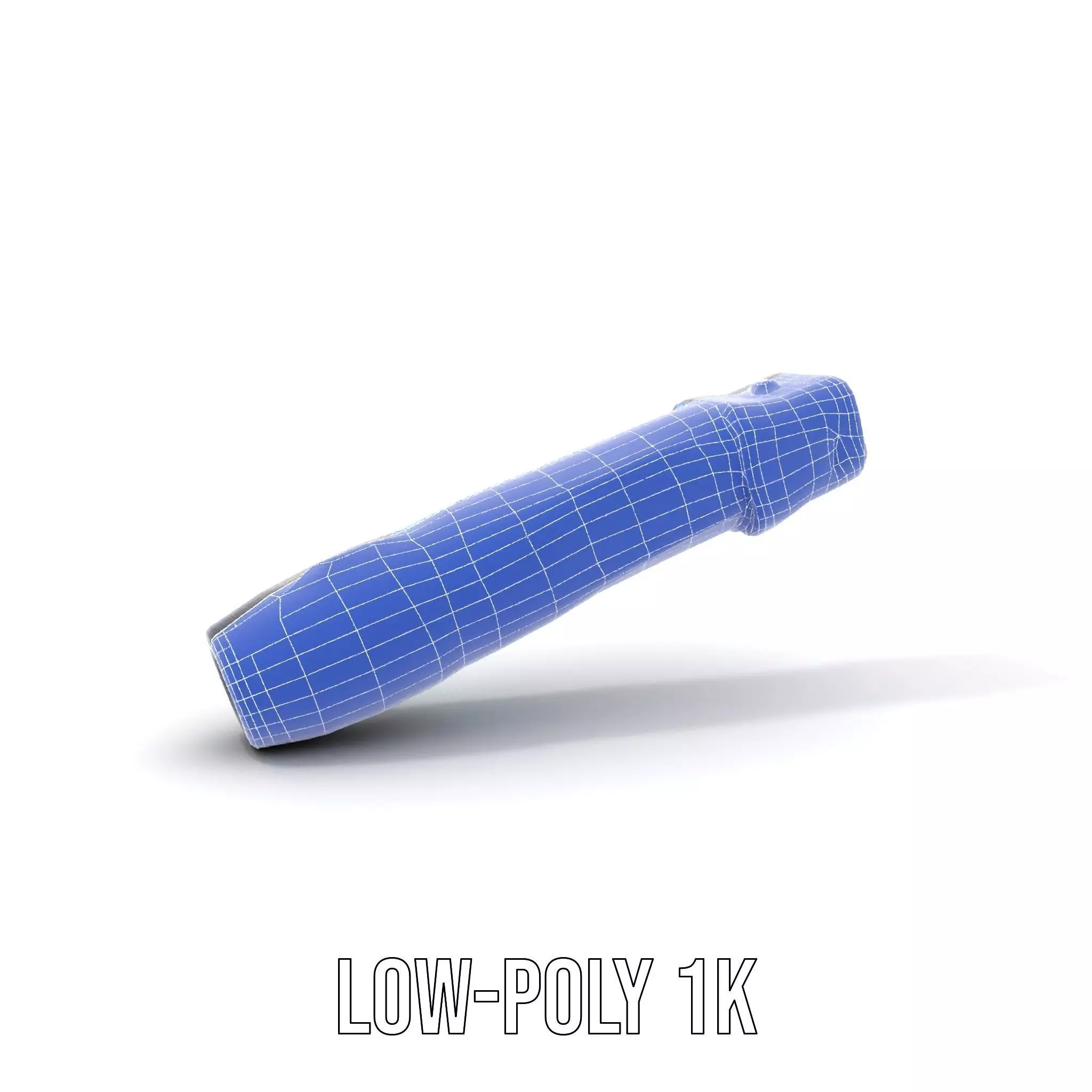 Futuristic Blue Light Pen model pack Low-poly 3D model_21