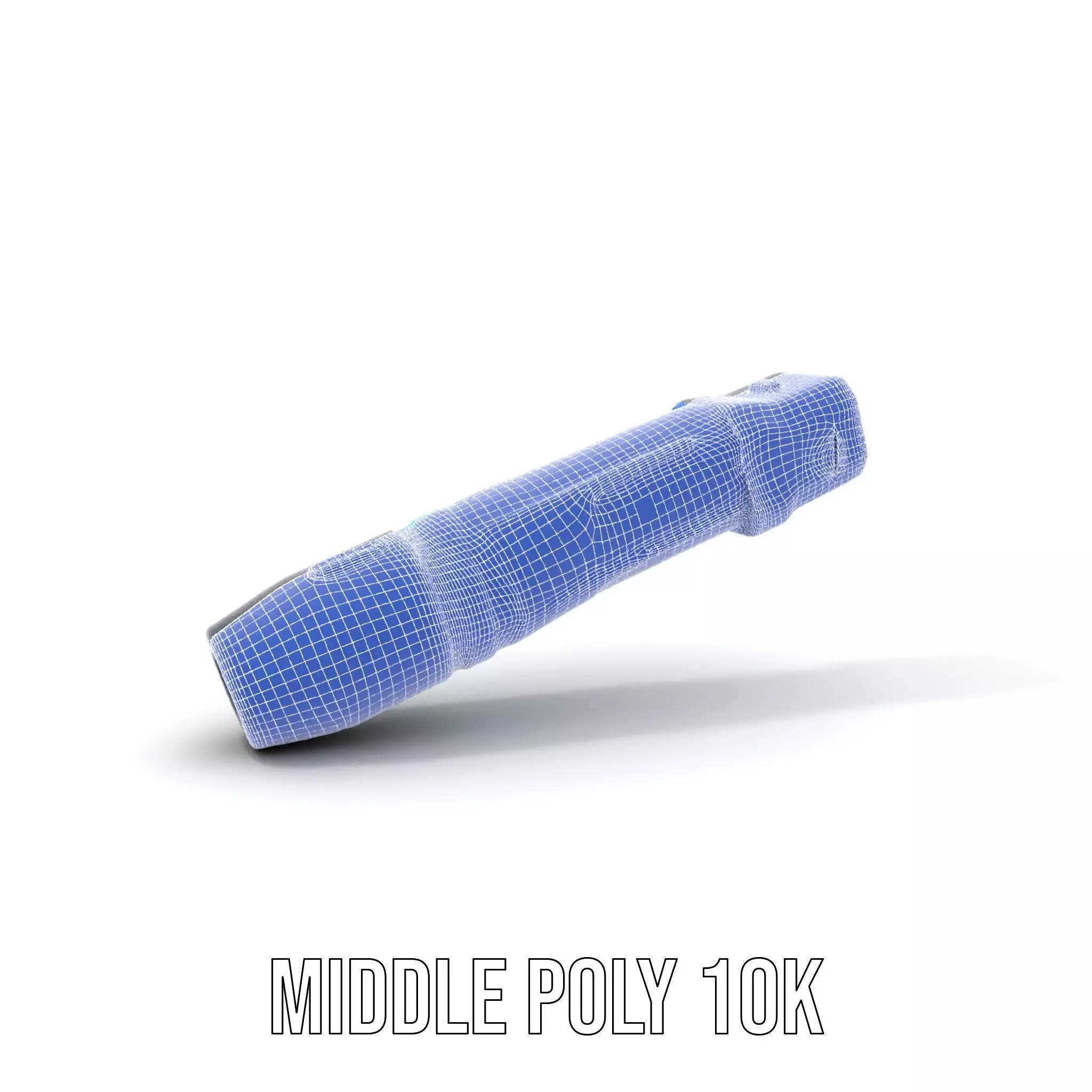Futuristic Blue Light Pen model pack Low-poly 3D model_17