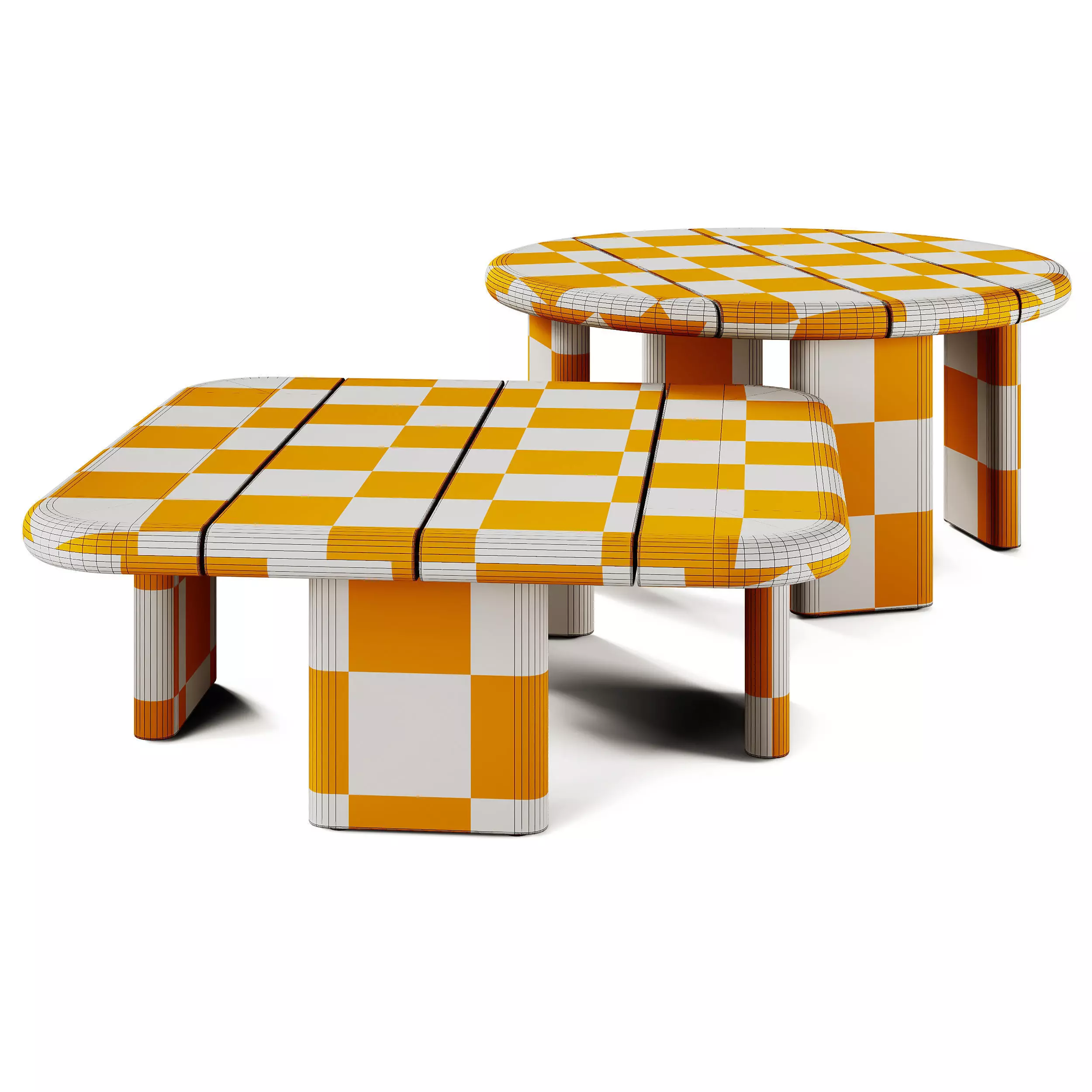 Sklum Famara Coffee Tables 3D model_10