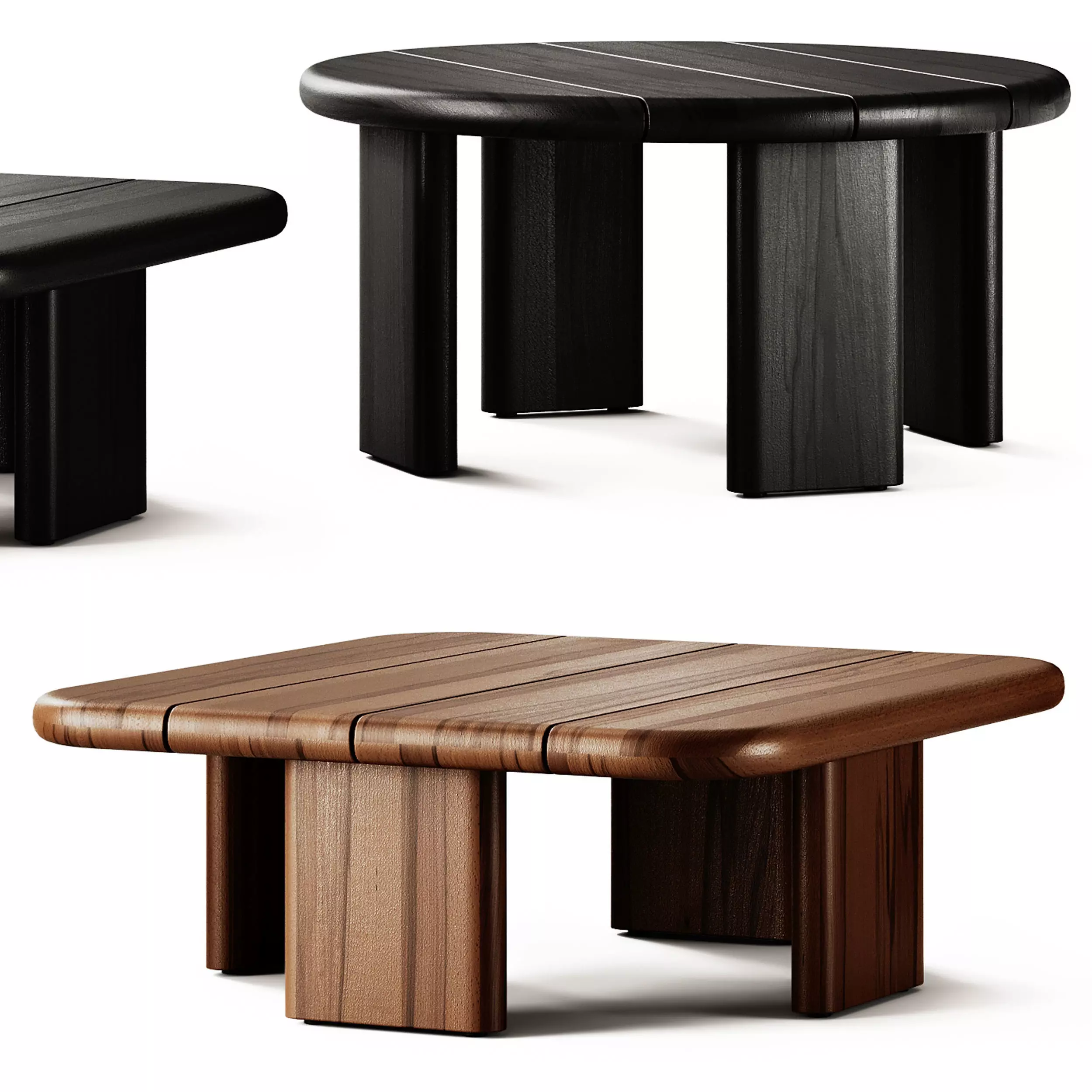 Sklum Famara Coffee Tables 3D model_4