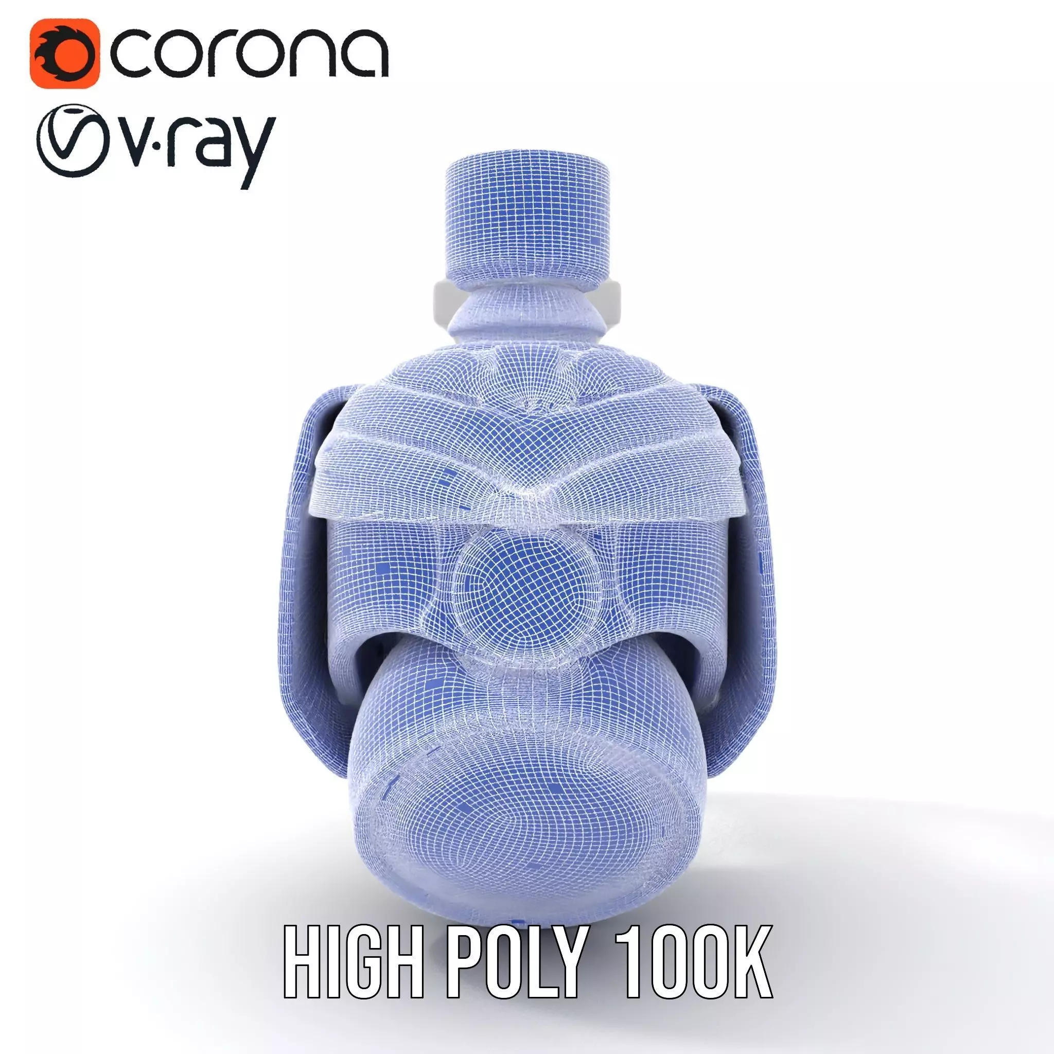 Security Camera Model Pack with Adjustable Wall Mount Low-poly 3D model_29