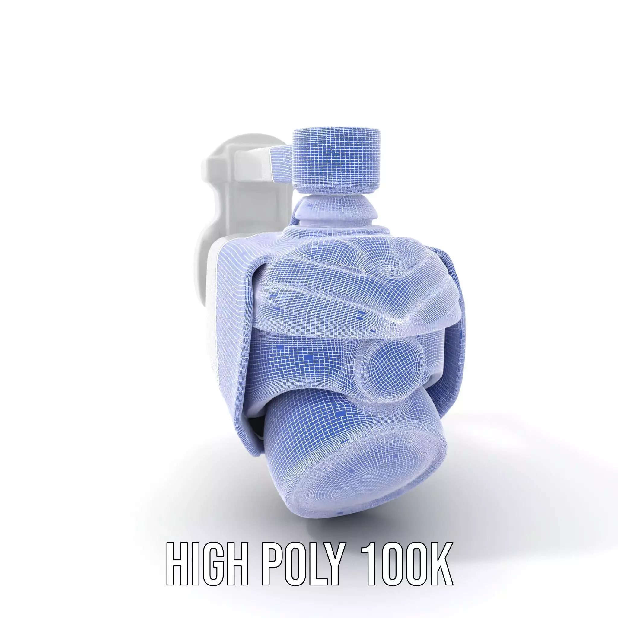 Security Camera Model Pack with Adjustable Wall Mount Low-poly 3D model_4