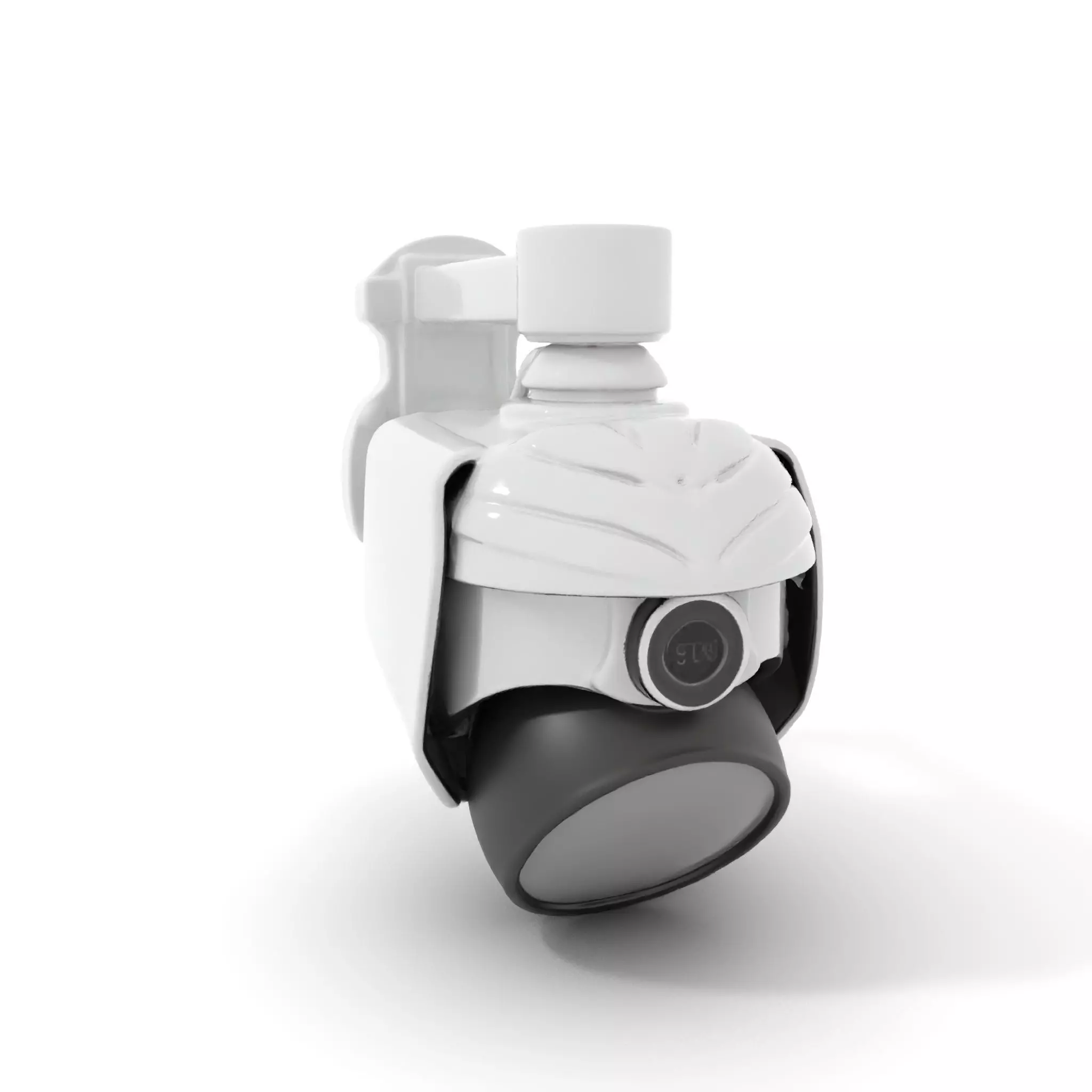 Security Camera Model Pack with Adjustable Wall Mount Low-poly 3D model_0