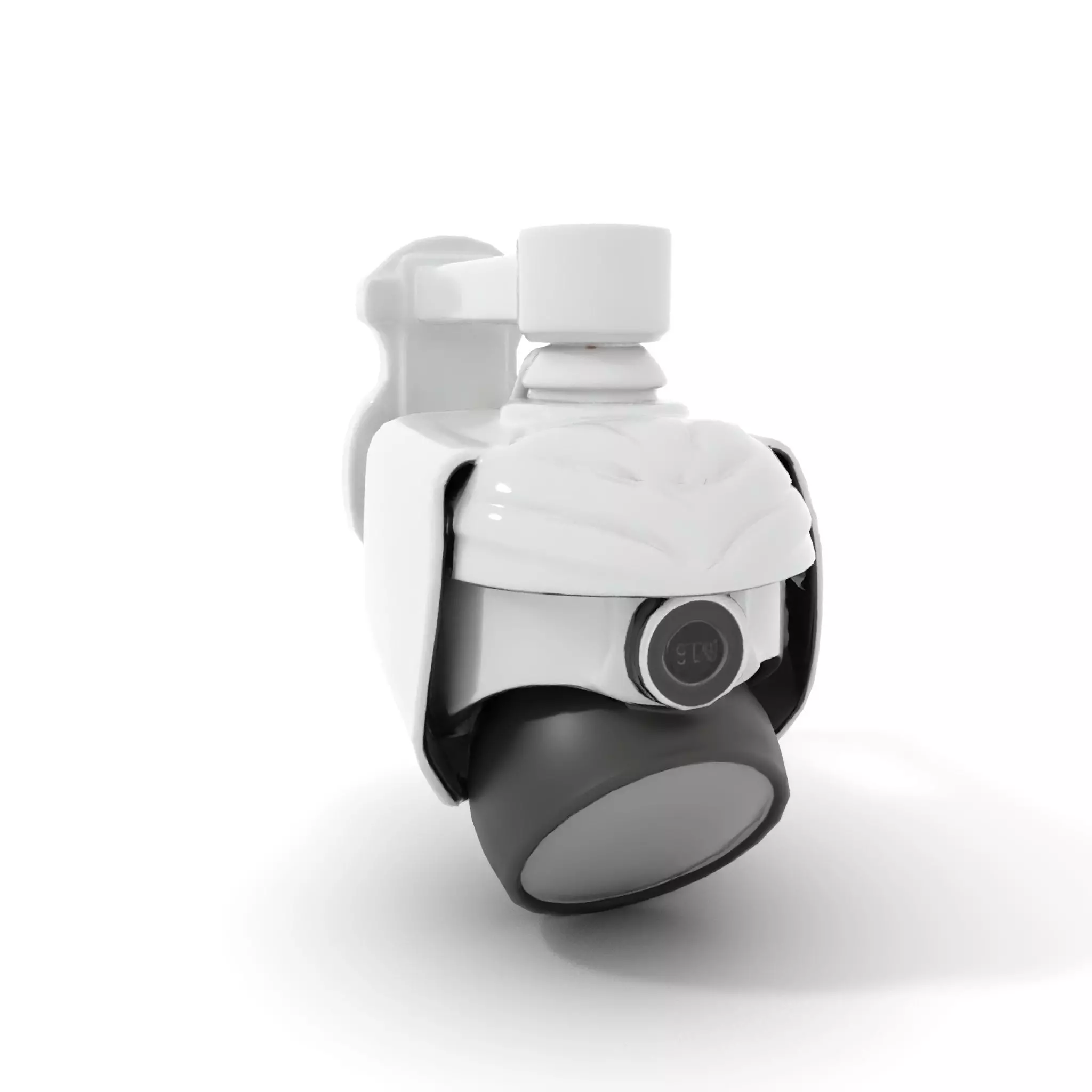 Security Camera Model Pack with Adjustable Wall Mount Low-poly 3D model_11