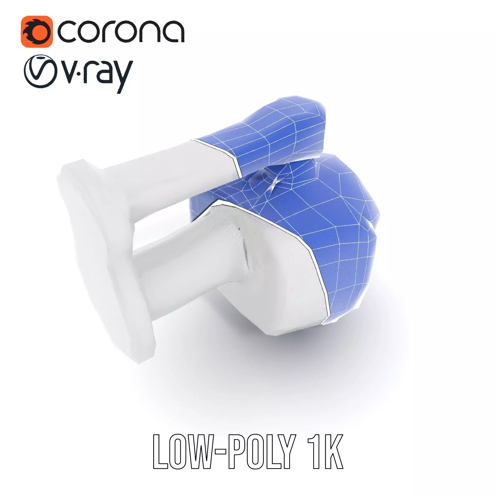 Security Camera Model Pack with Adjustable Wall Mount Low-poly 3D model_28