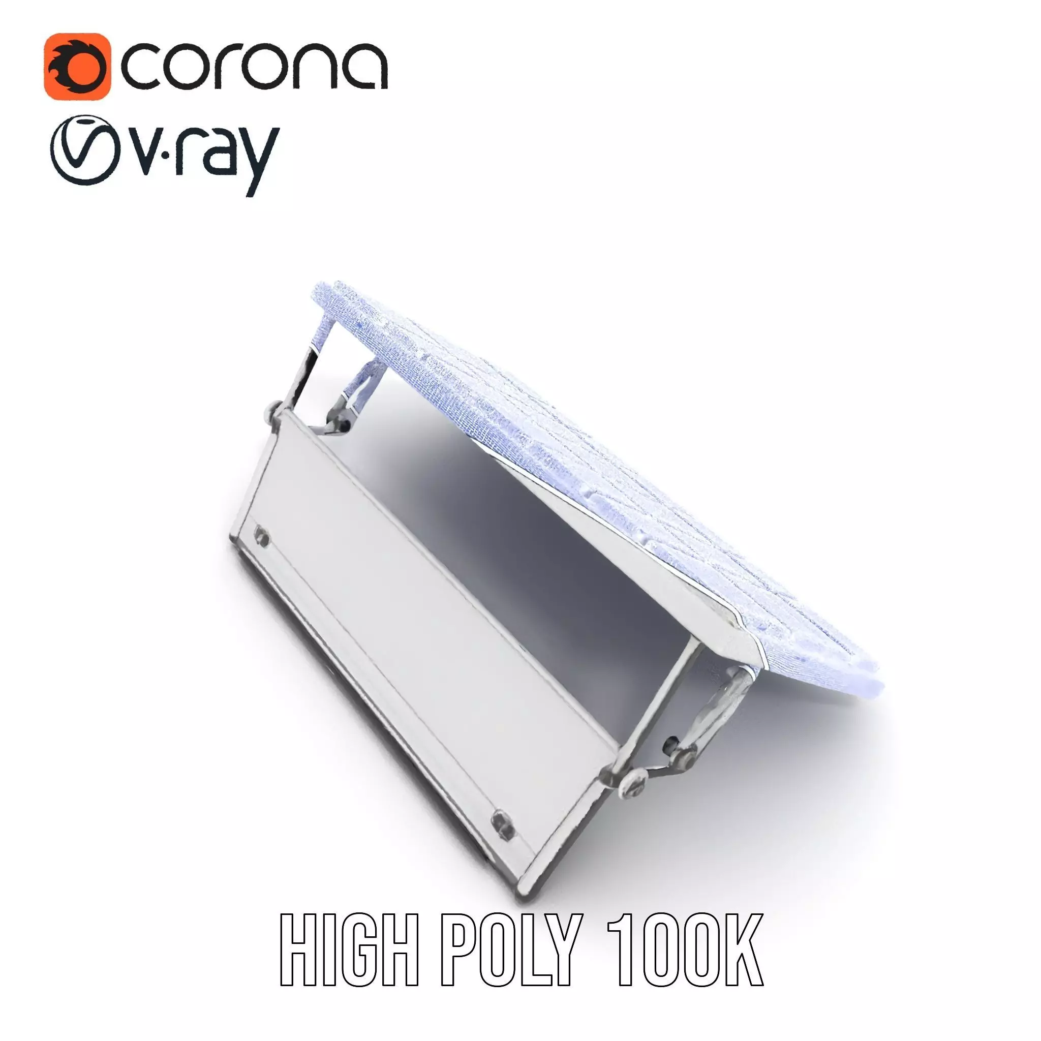 Solar Panel Adjustable Stand Model Pack Low-poly 3D model_34