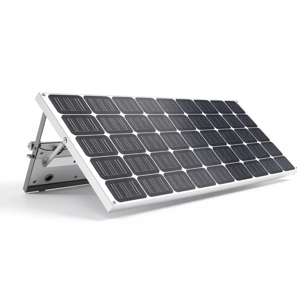 Solar Panel Adjustable Stand Model Pack Low-poly 3D model_3