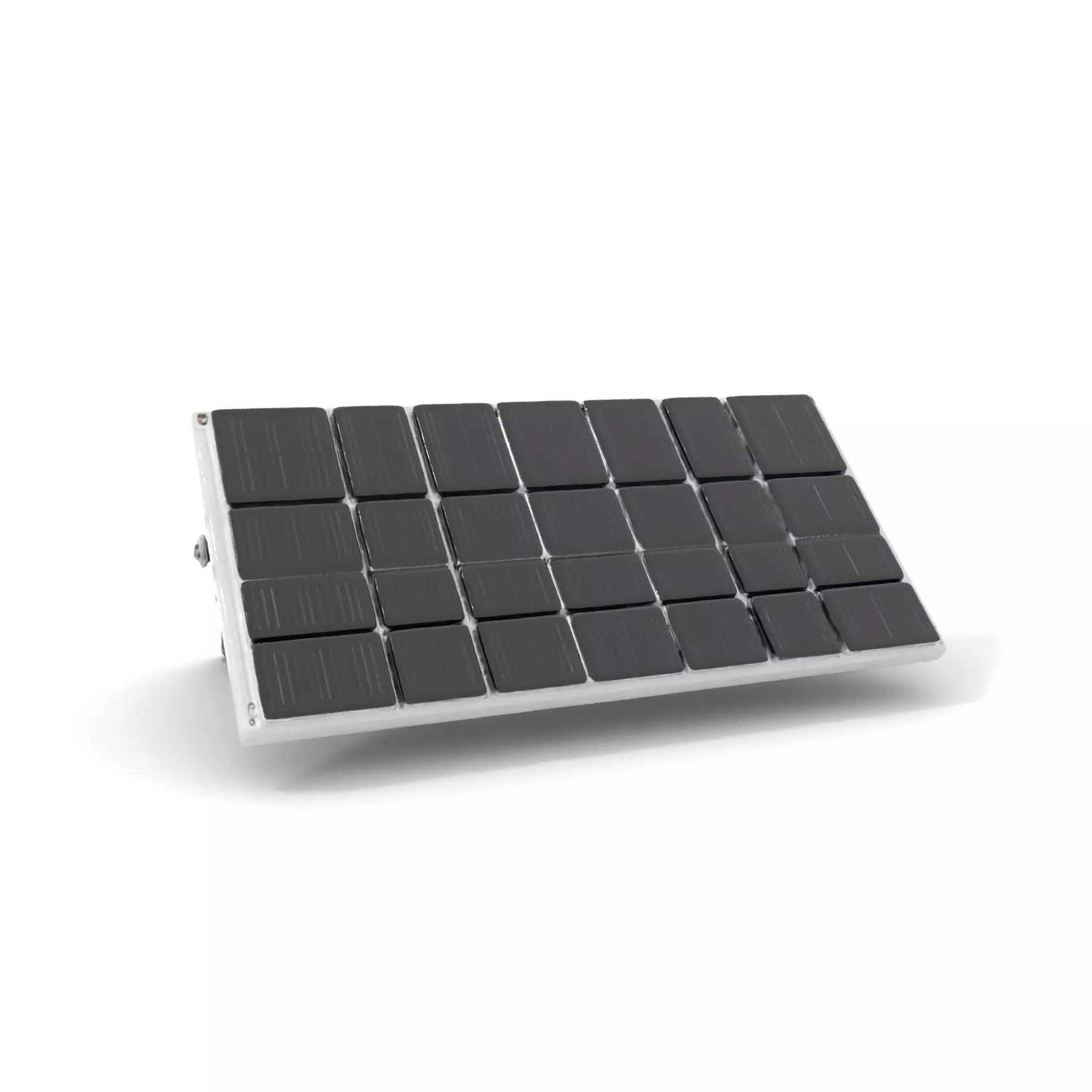 Solar Panel Adjustable Stand Model Pack Low-poly 3D model_0