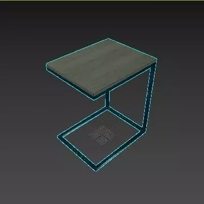 Coffee Table 018 Setery Loft 3D model_3
