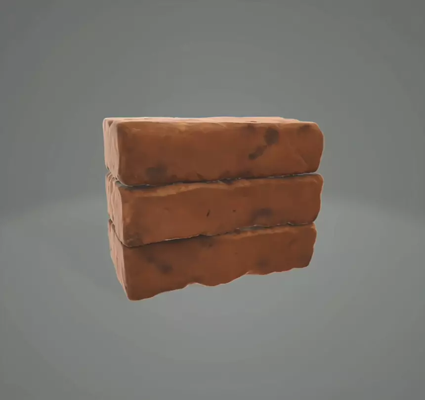 Vol 1 Vintage Construction Props Pack  10 Pieces Low-poly 3D model_4