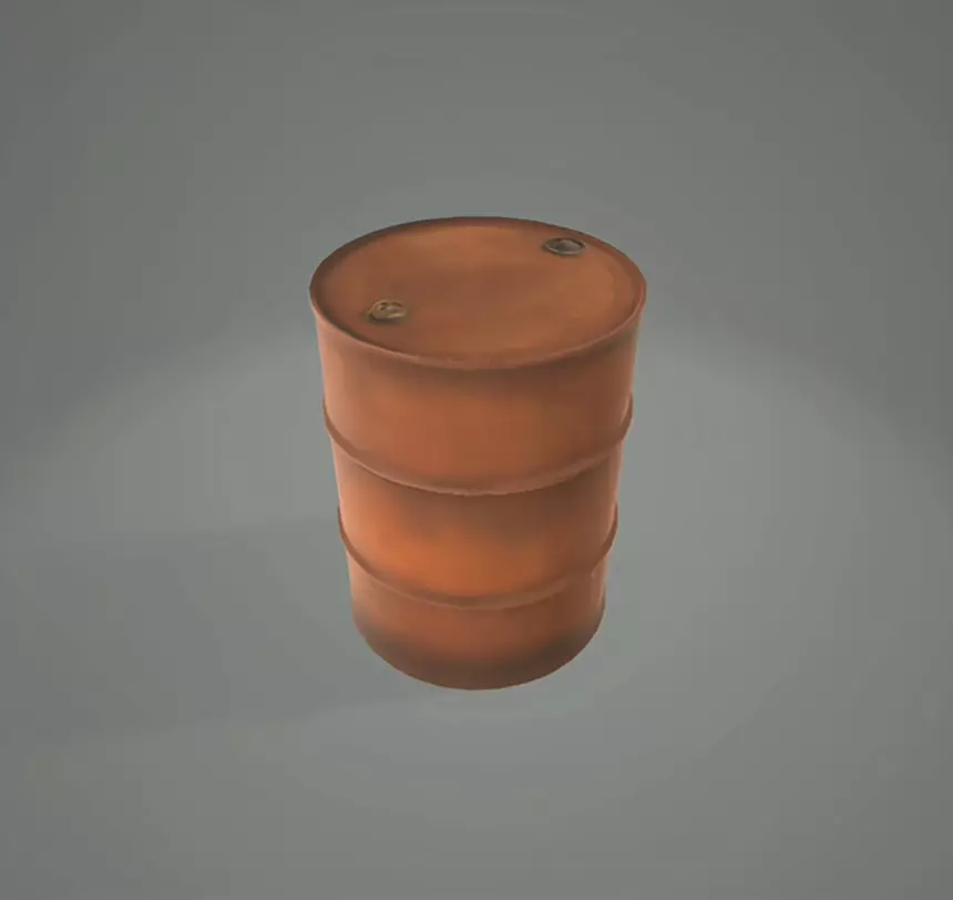 Vol 1 Vintage Construction Props Pack  10 Pieces Low-poly 3D model_5