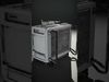 Futuristic Industrial Generator Model Pack with Detailed Console Low-poly 3D model_2