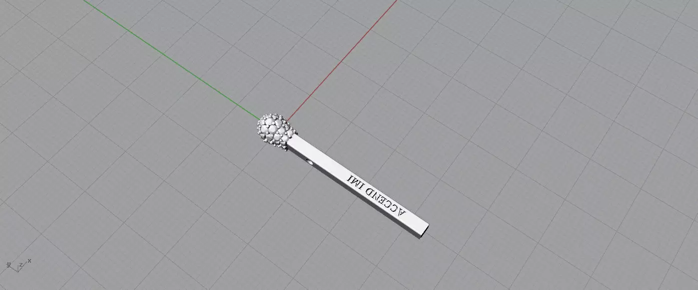 Pendant a match 3D print model_9