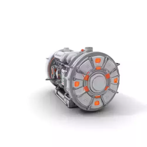 Futuristic Engine Core Model Pack Low-poly 3D model