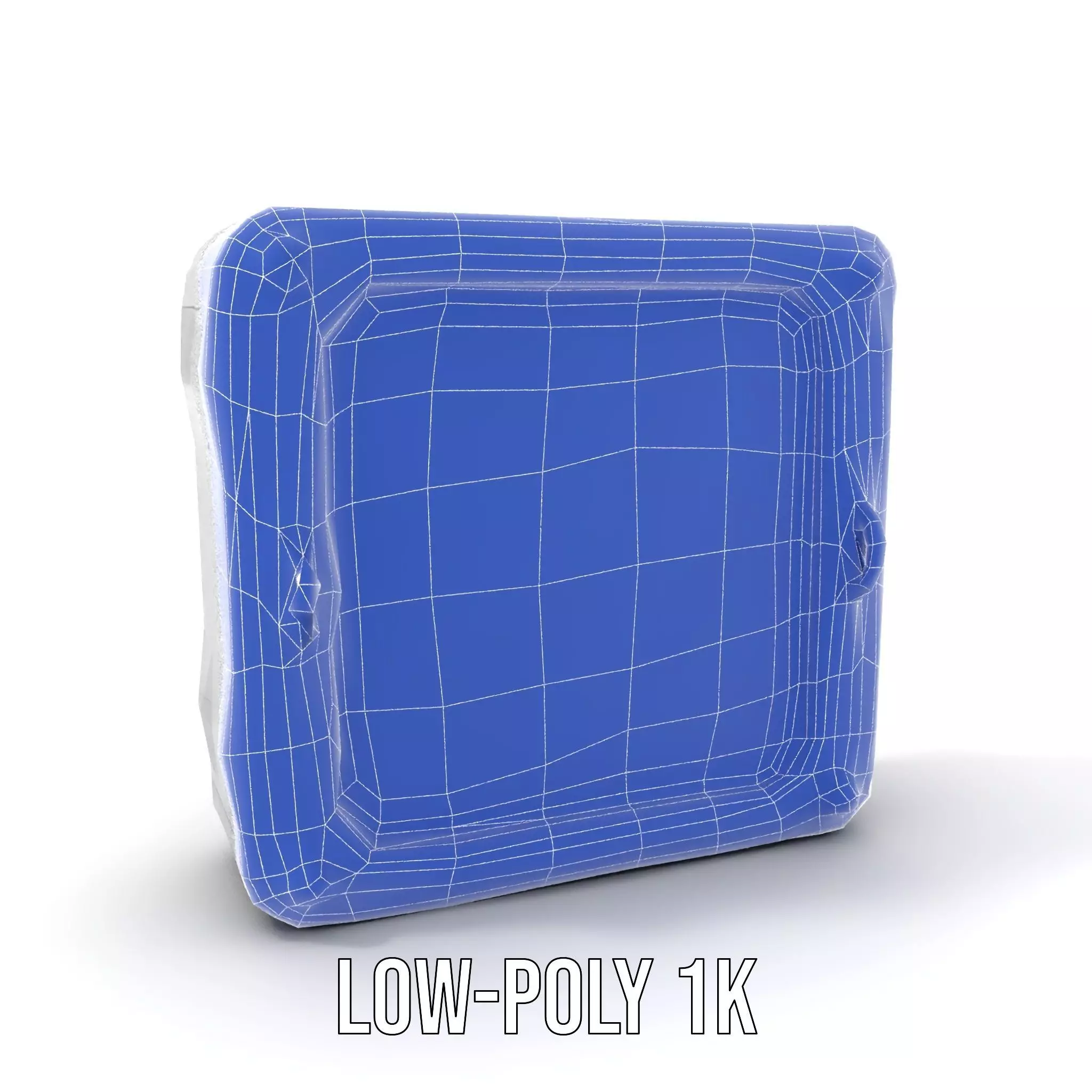 SciFi Vault Door Model Pack with Red LED Lights Low-poly 3D model_12