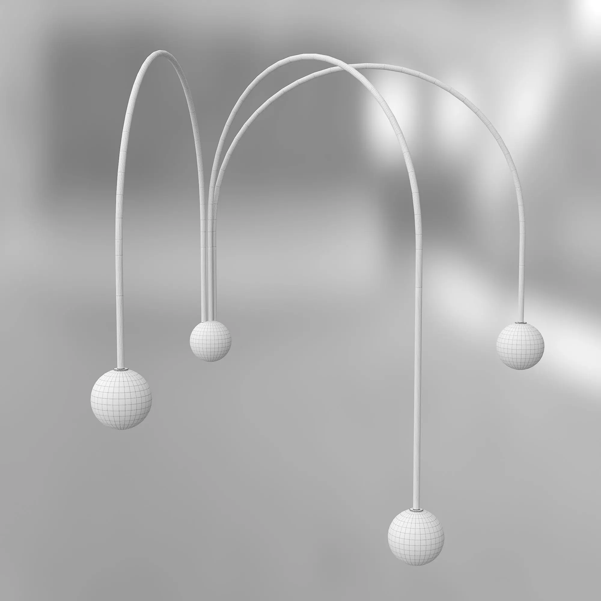 Barusref Wall Light 3D model_1