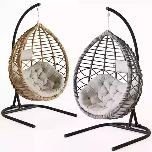 Hanging chair VEIL 2 3D model