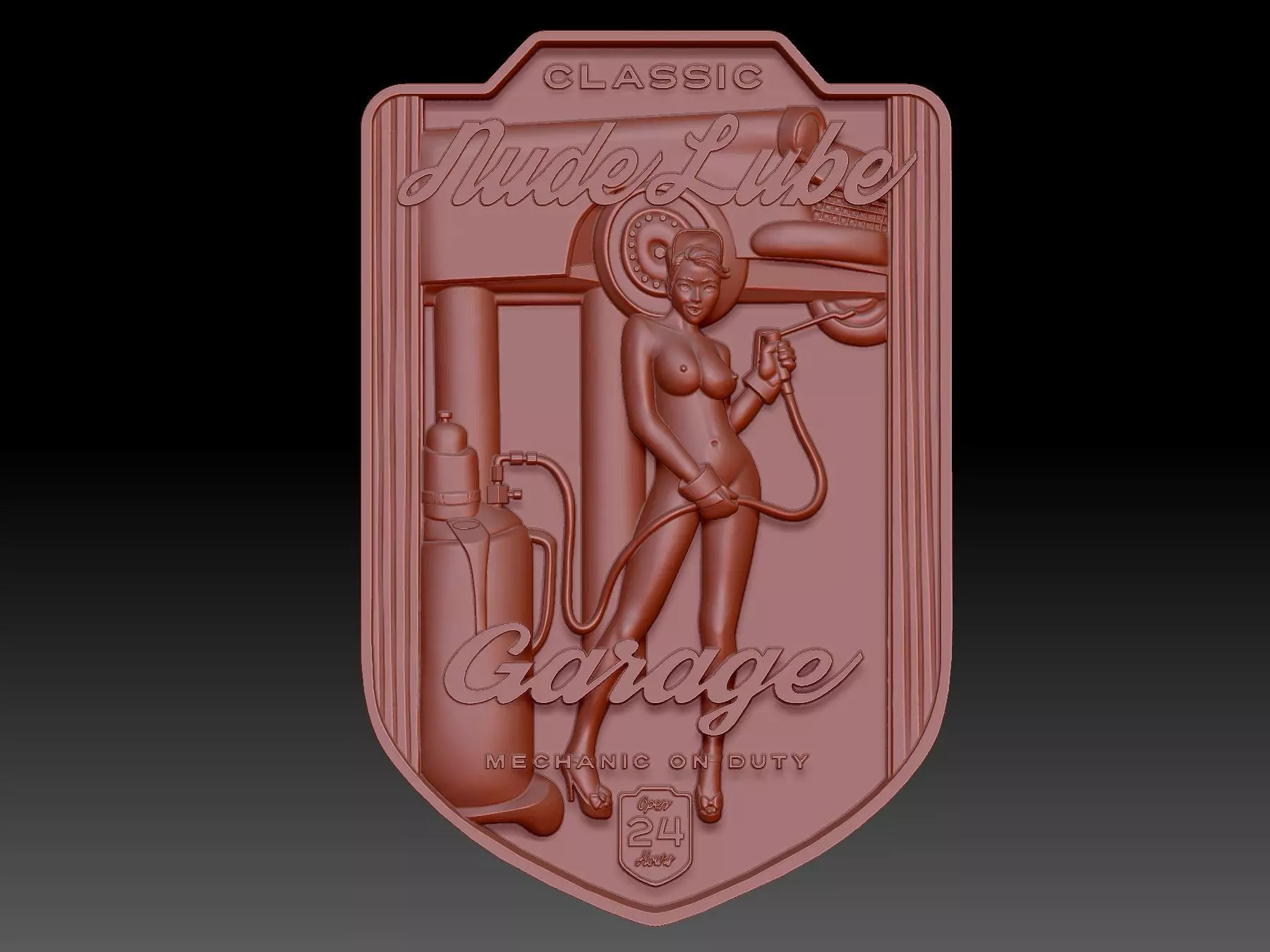 Garage 3D print model