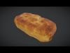 Potato Bread Low-poly 3D model_1