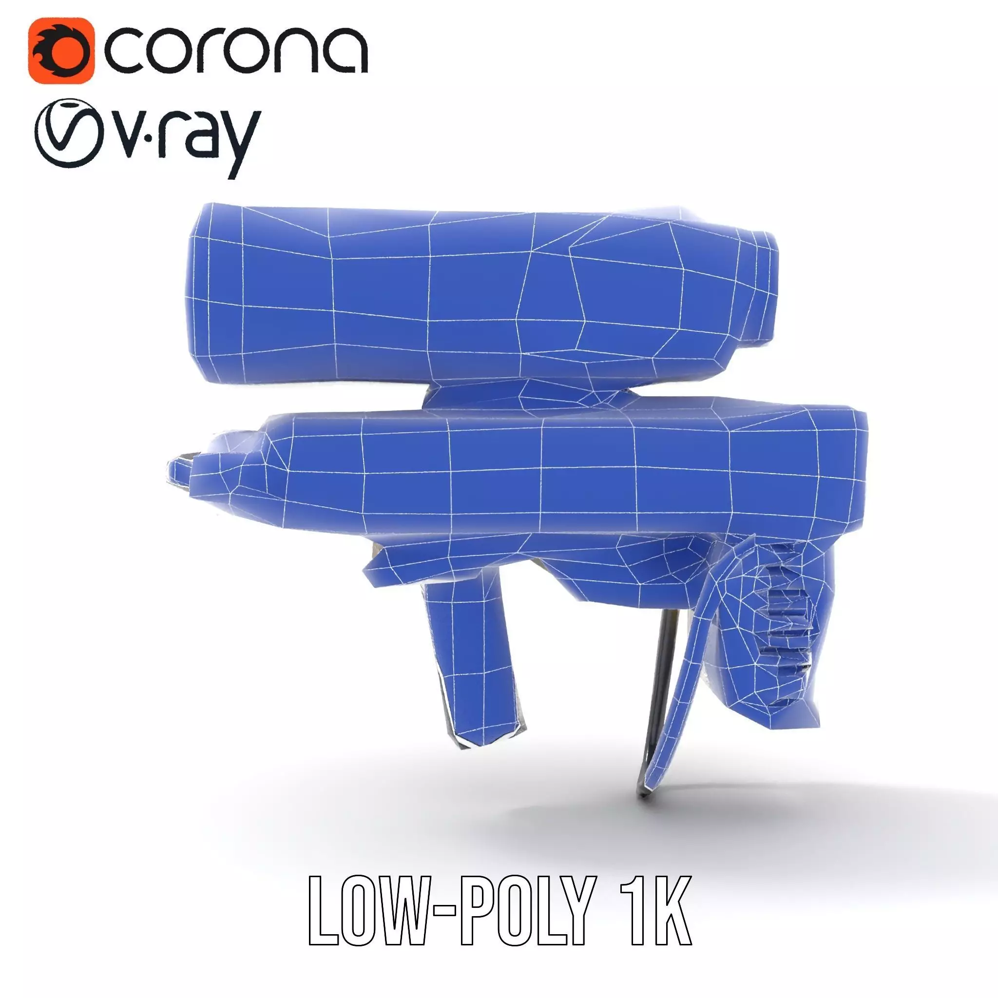 Tactical Targeting System Model Pack Low-poly 3D model_25