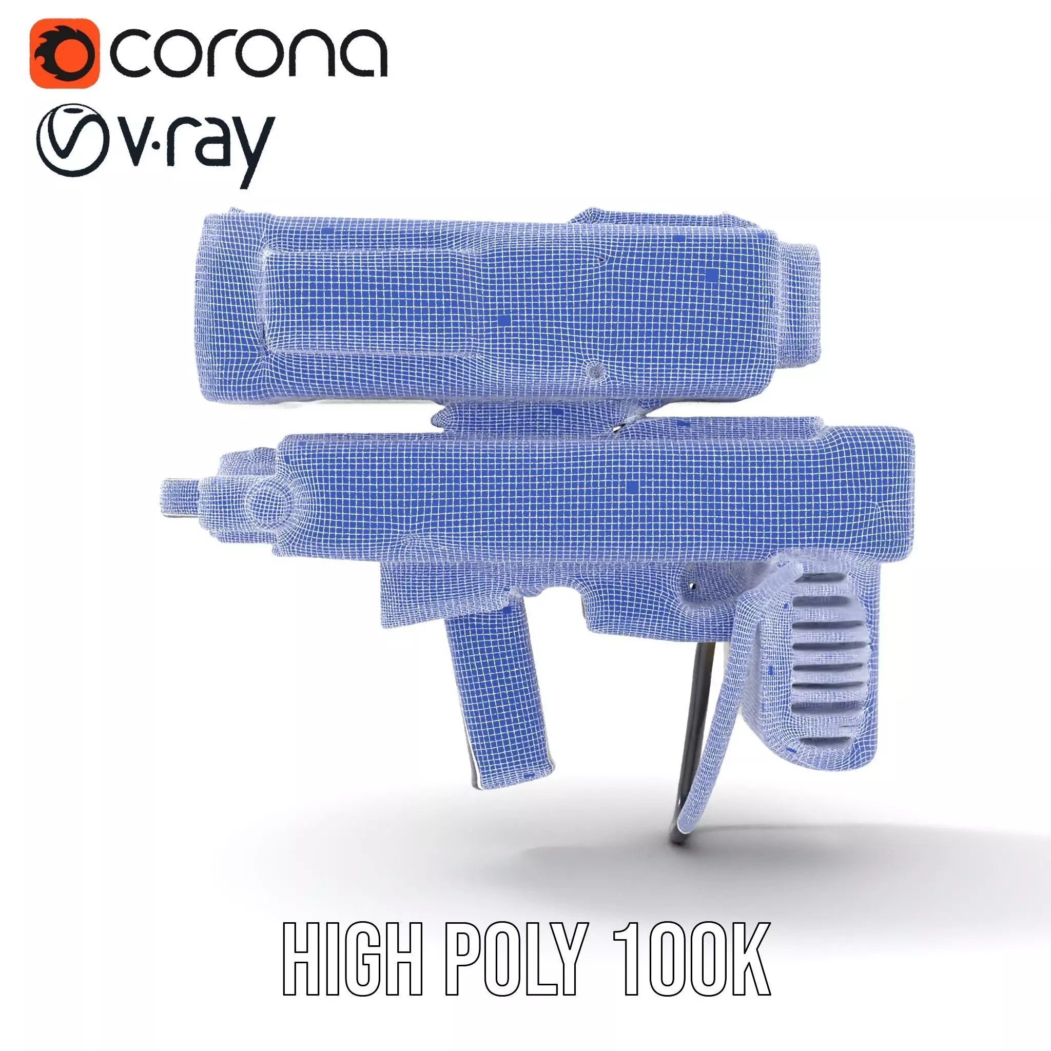 Tactical Targeting System Model Pack Low-poly 3D model_33