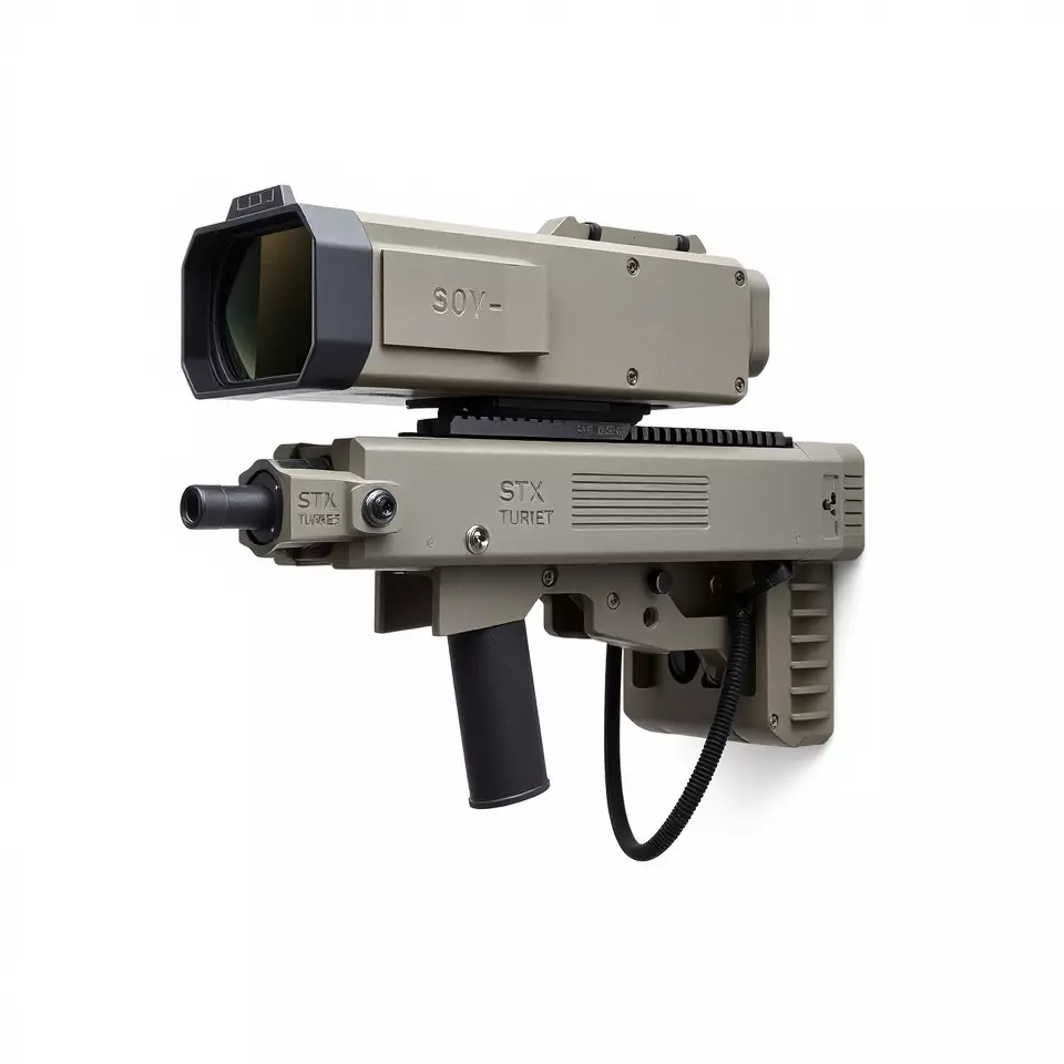 Tactical Targeting System Model Pack Low-poly 3D model_2