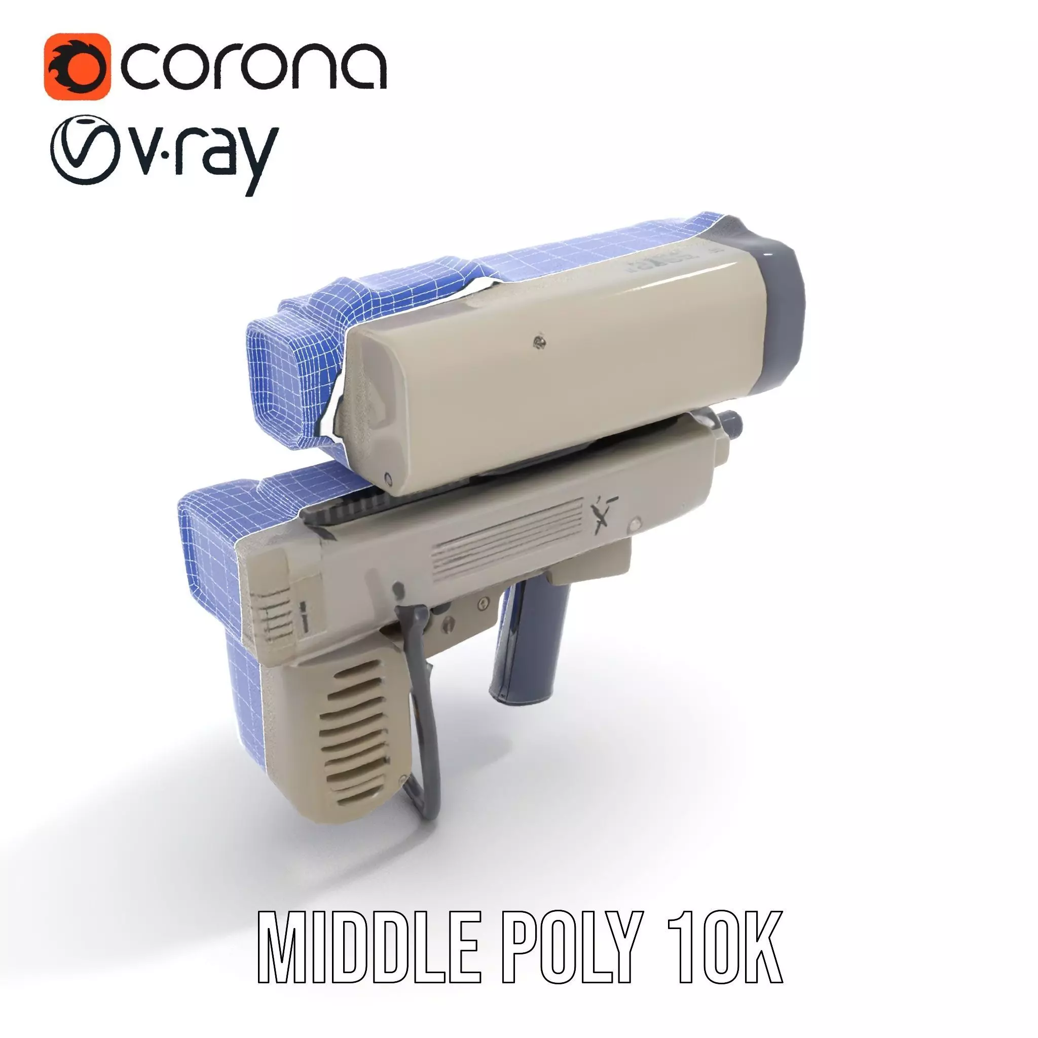 Tactical Targeting System Model Pack Low-poly 3D model_24