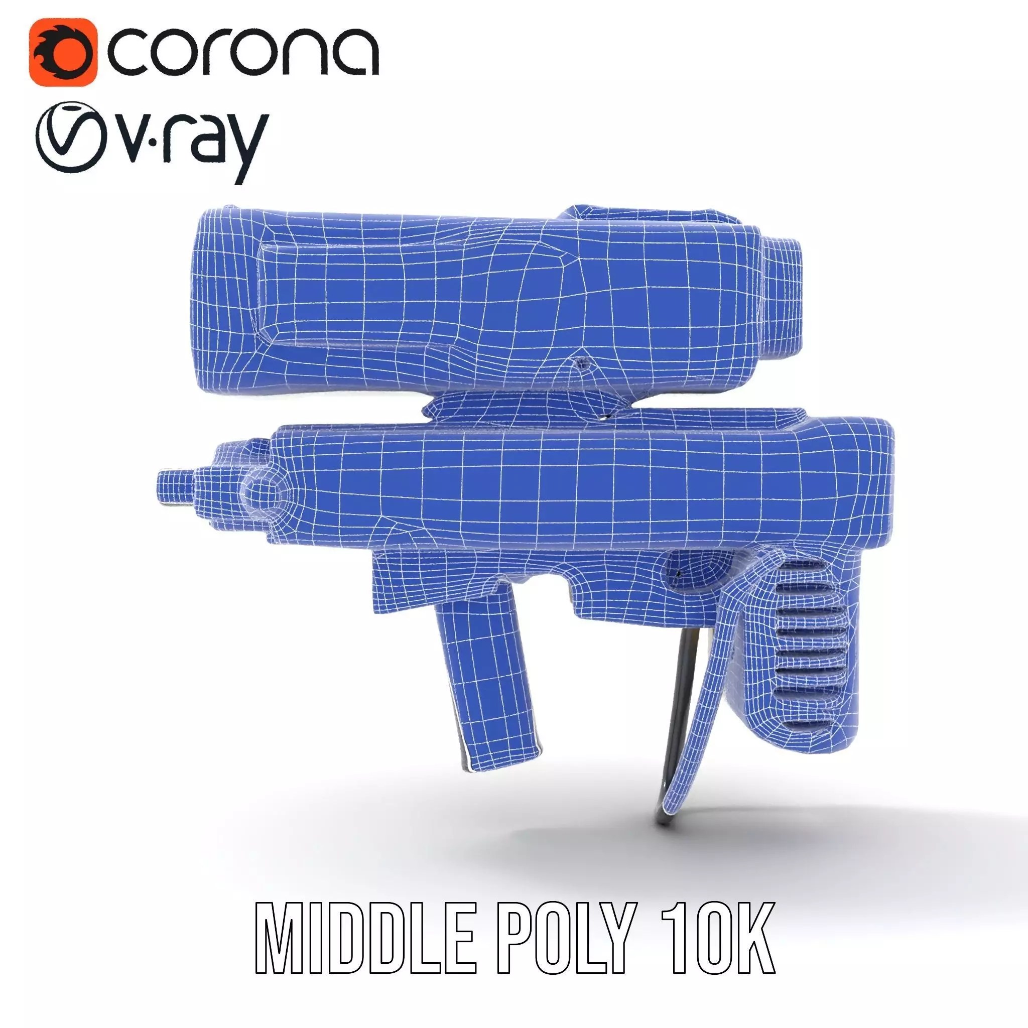 Tactical Targeting System Model Pack Low-poly 3D model_27