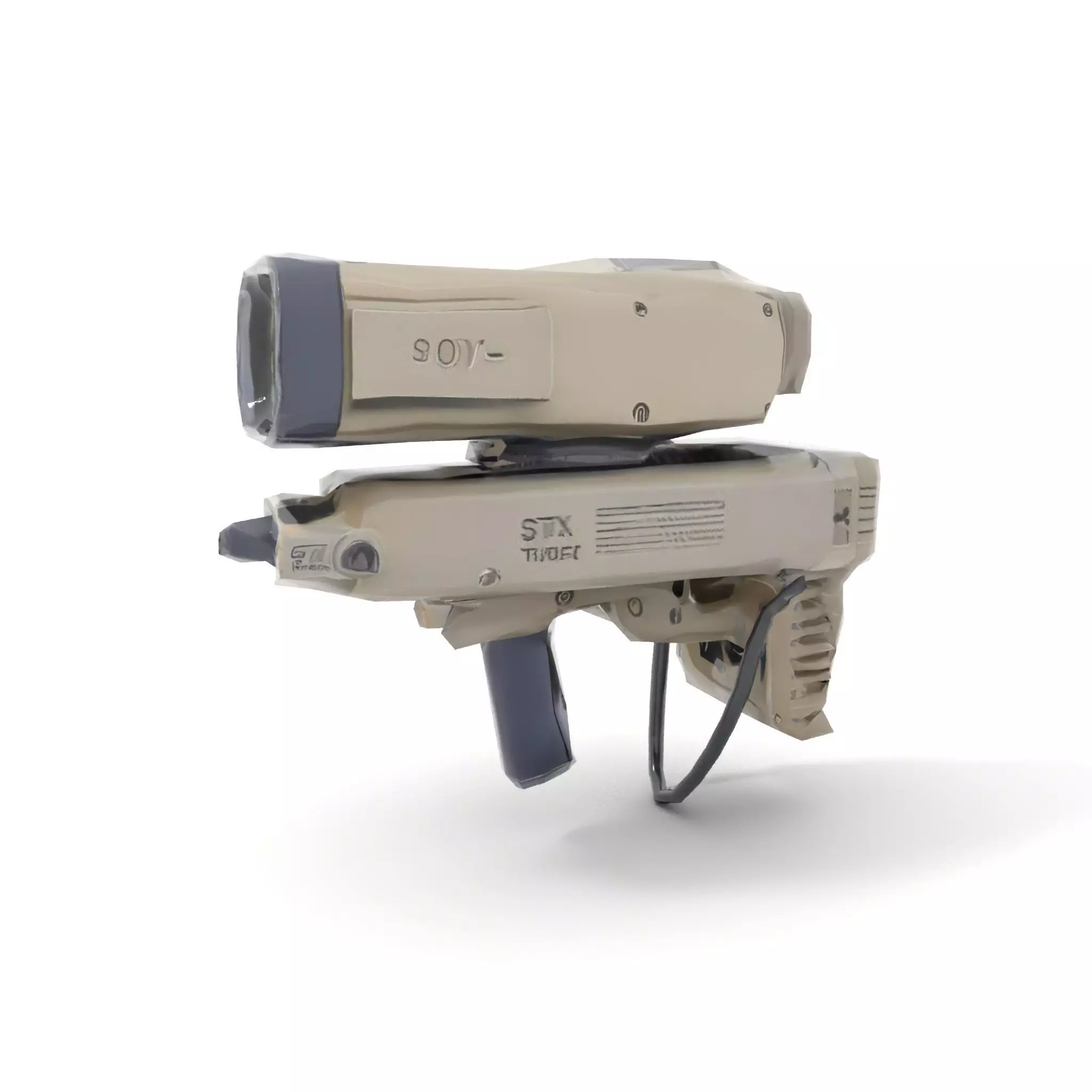 Tactical Targeting System Model Pack Low-poly 3D model_12