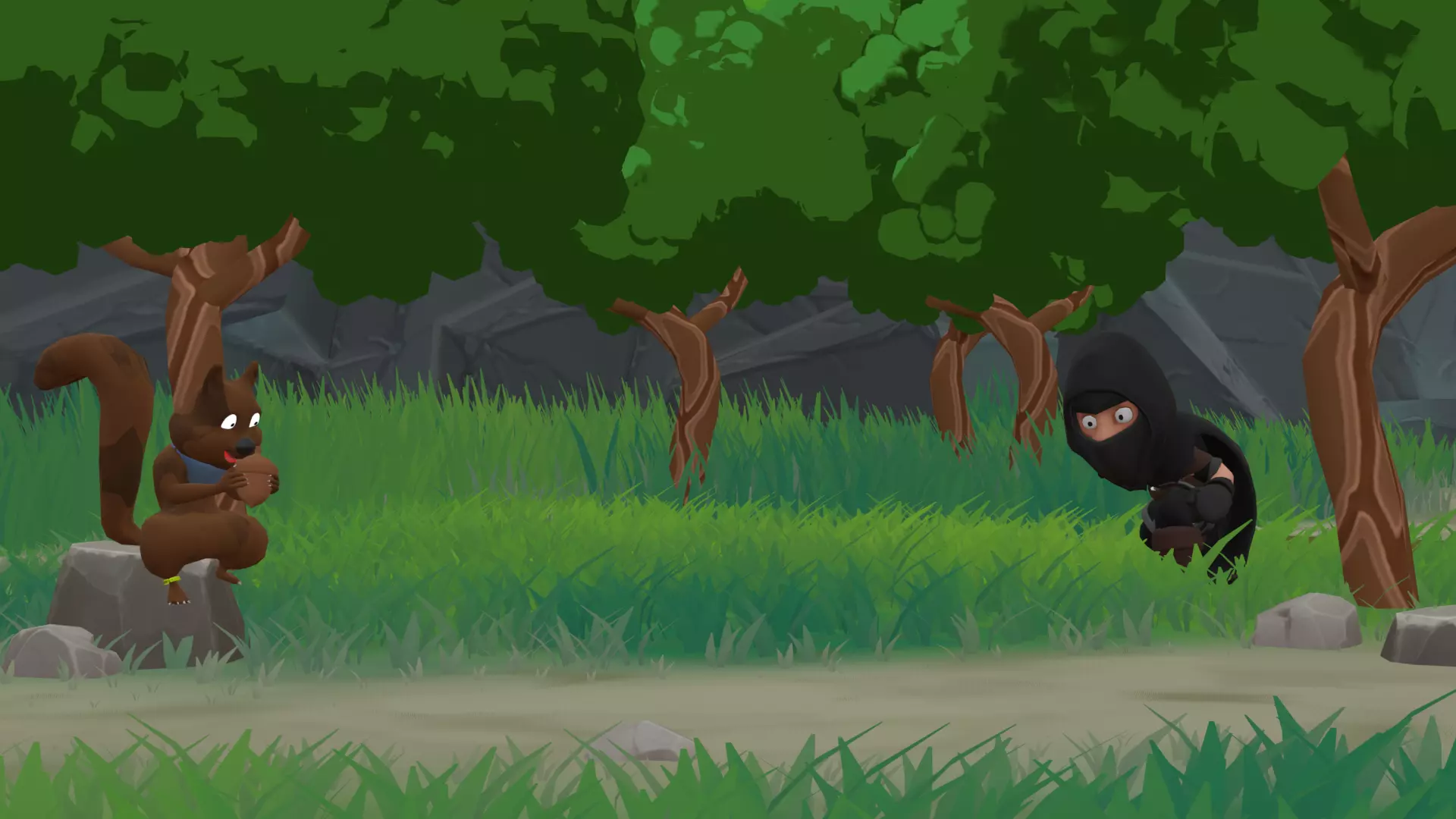 Shadow - Stylized Game-Ready Low Poly Character T-Pose Low-poly 3D model_4