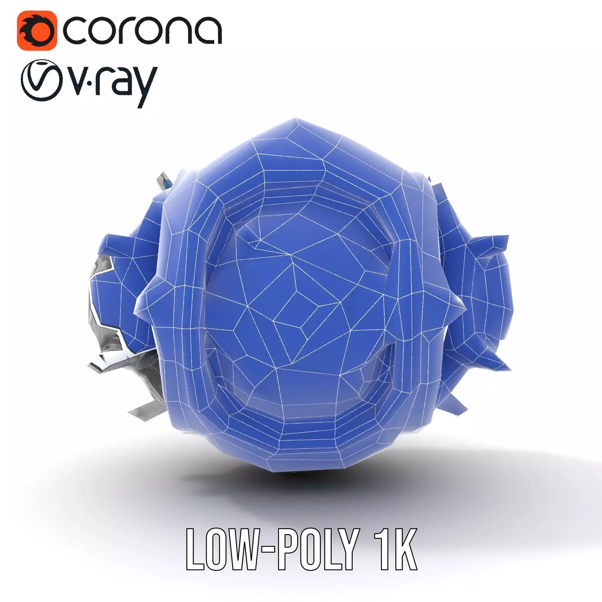Futuristic Mechanical Orb Model Pack for SciFi Projects Low-poly 3D model_31