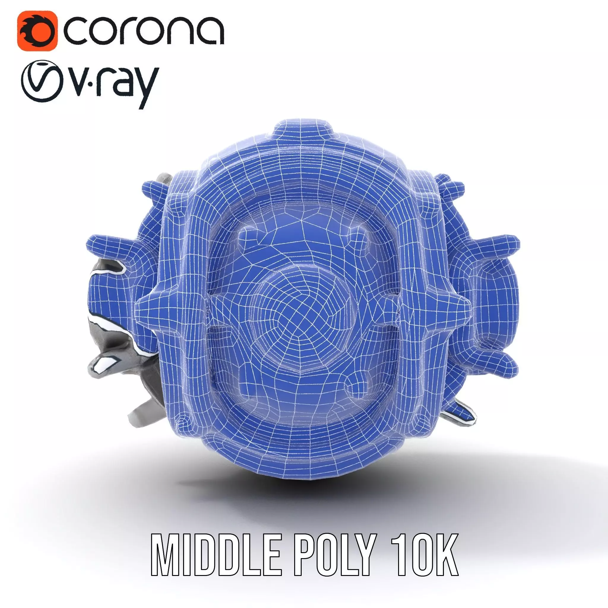 Futuristic Mechanical Orb Model Pack for SciFi Projects Low-poly 3D model_27