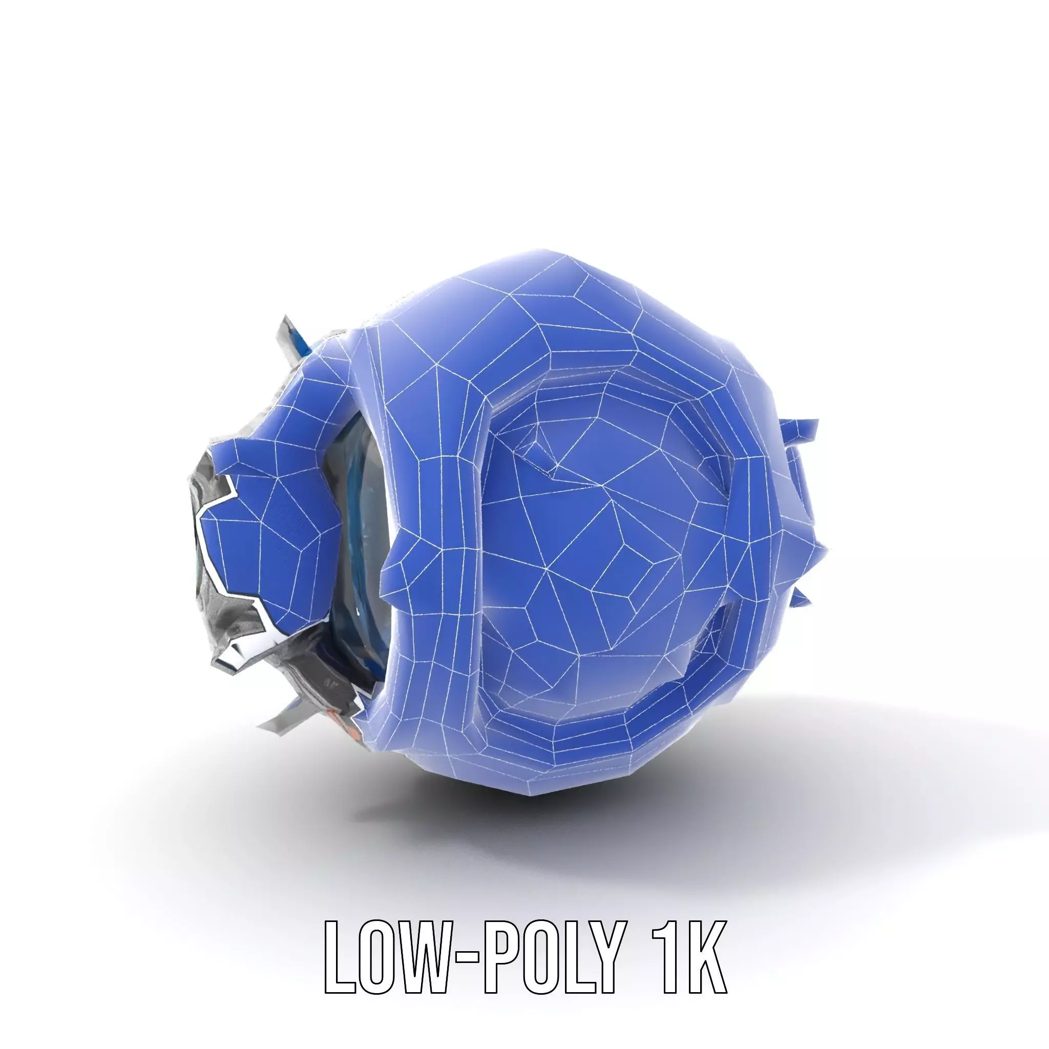 Futuristic Mechanical Orb Model Pack for SciFi Projects Low-poly 3D model_9