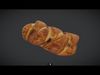 Puff Pastry 2 Low-poly 3D model_1