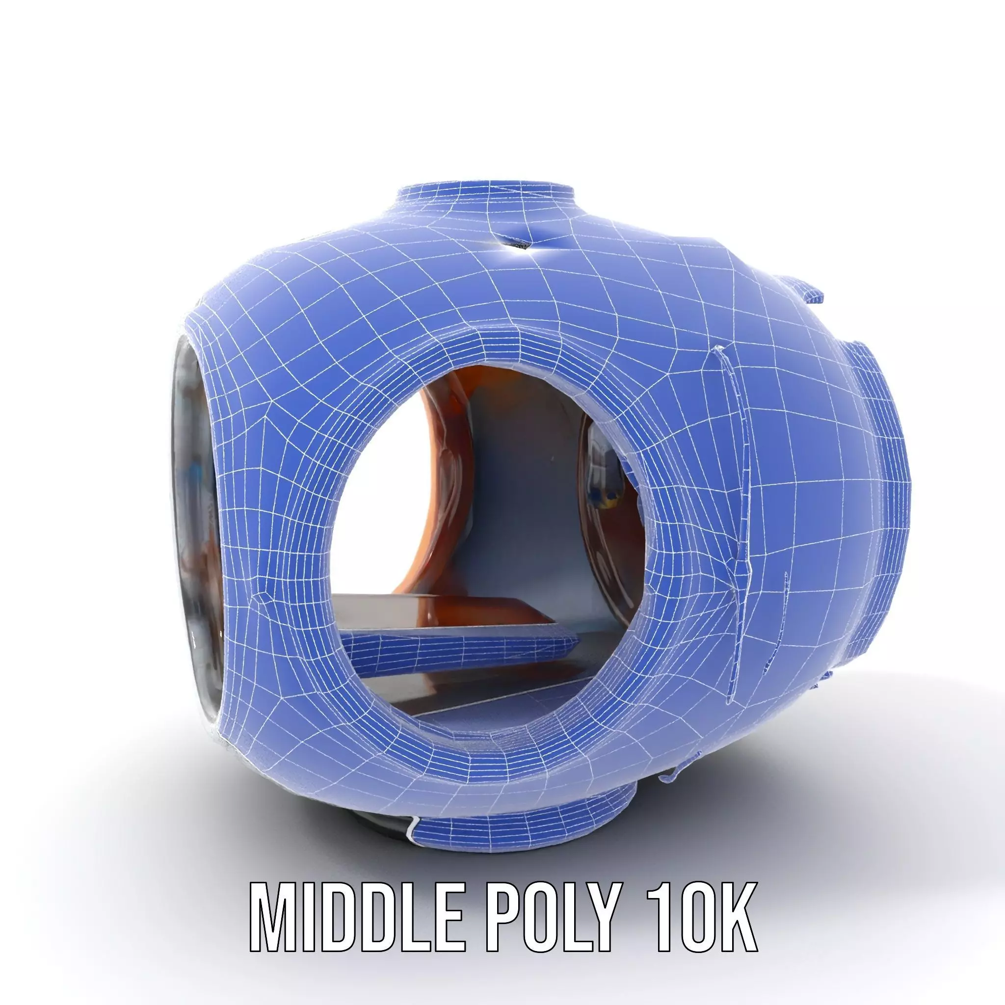 Futuristic Lighting Sphere Model Pack Low-poly 3D model_26
