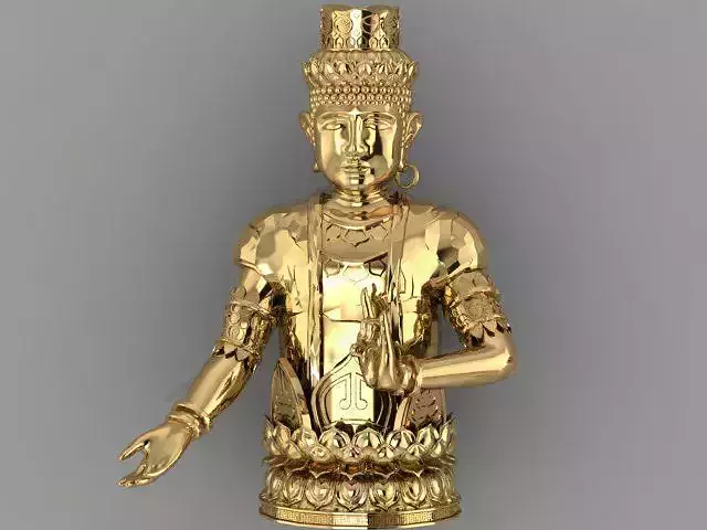 Buddha Models Elevating Spiritual Art in the Digital World 3D print model