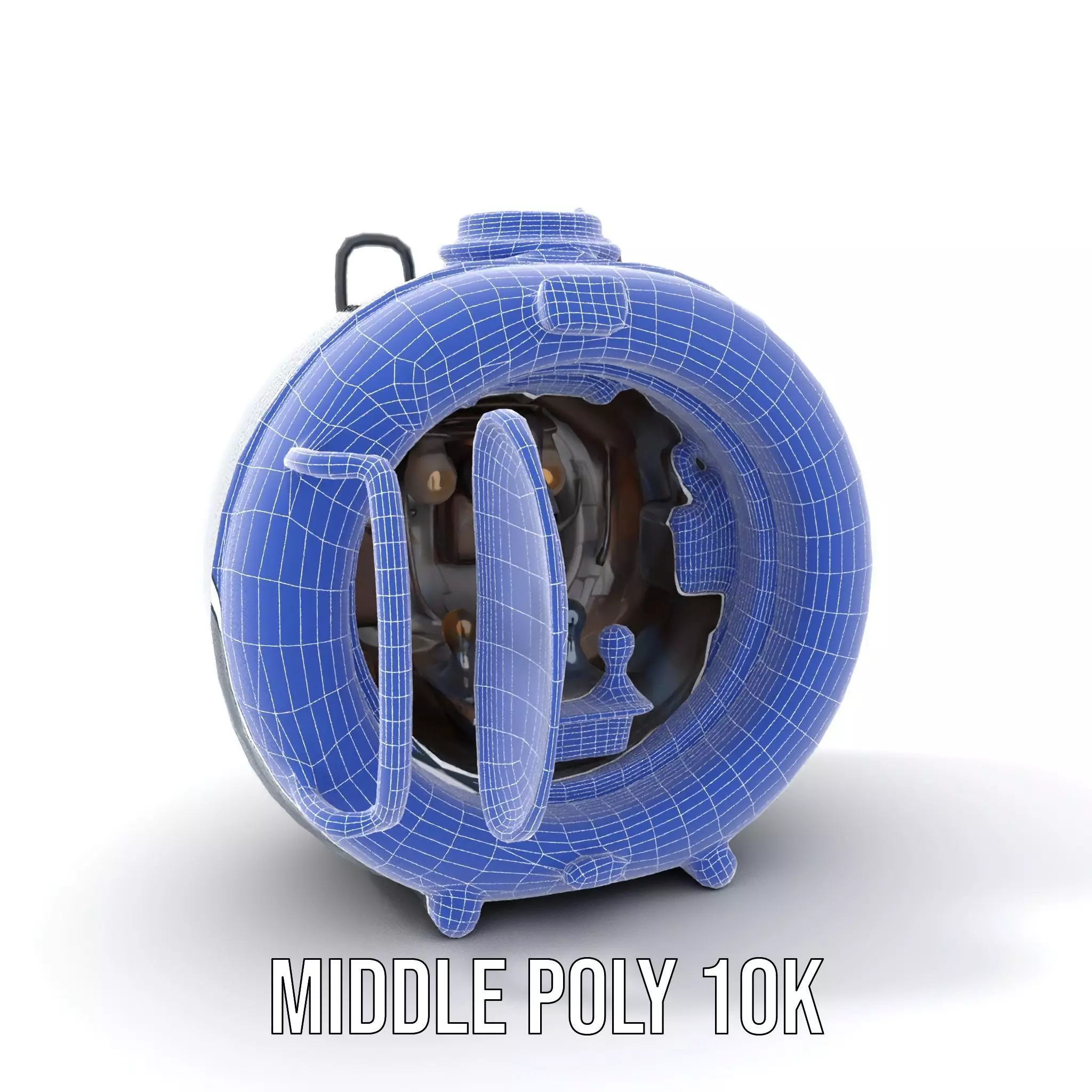 Industrial Vacuum Chamber Lights Model Pack Low-poly 3D model_21